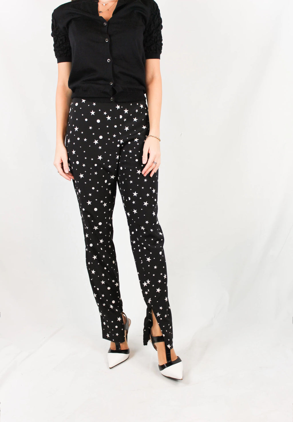 Silk Star-Print Trousers AW2011