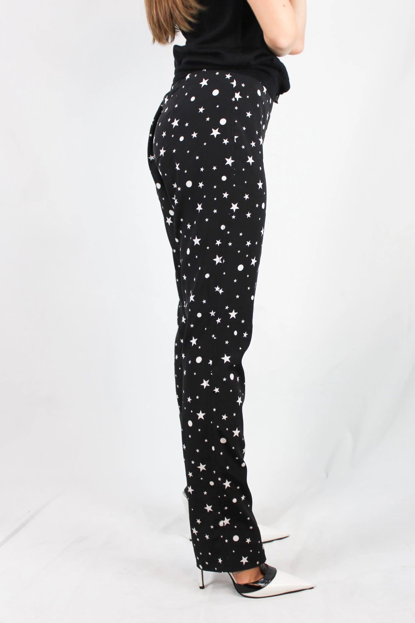 Silk Star-Print Trousers AW2011