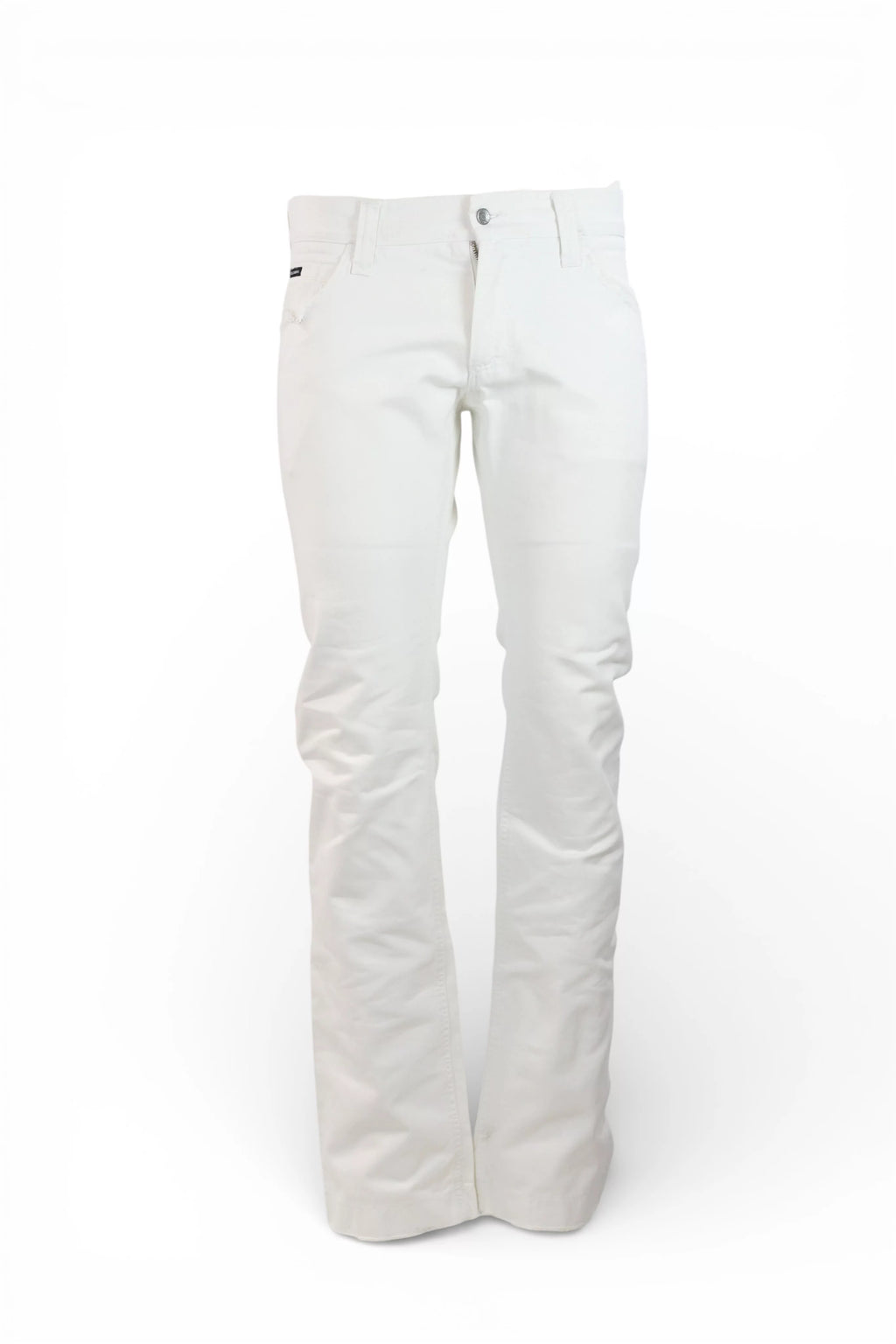 White Flare Denim Jeans