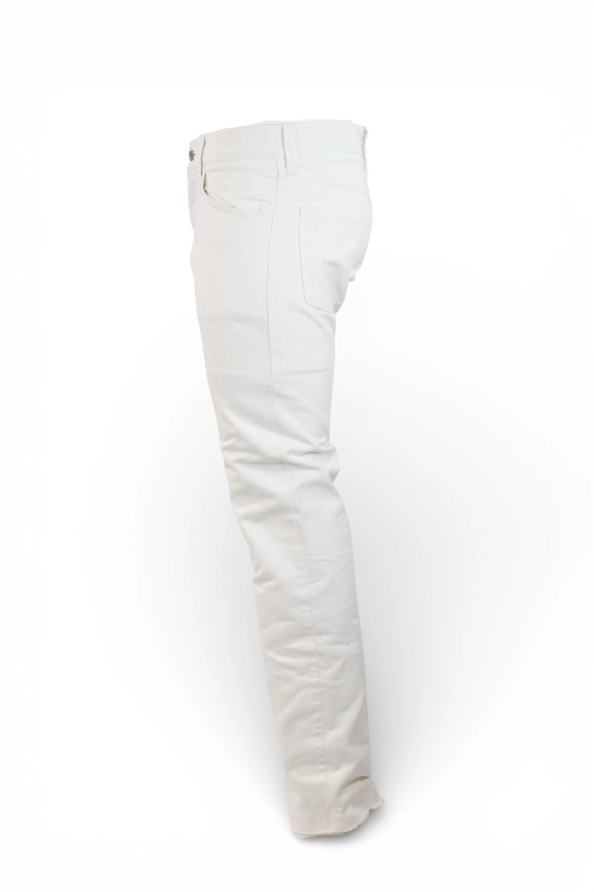 White Flare Denim Jeans
