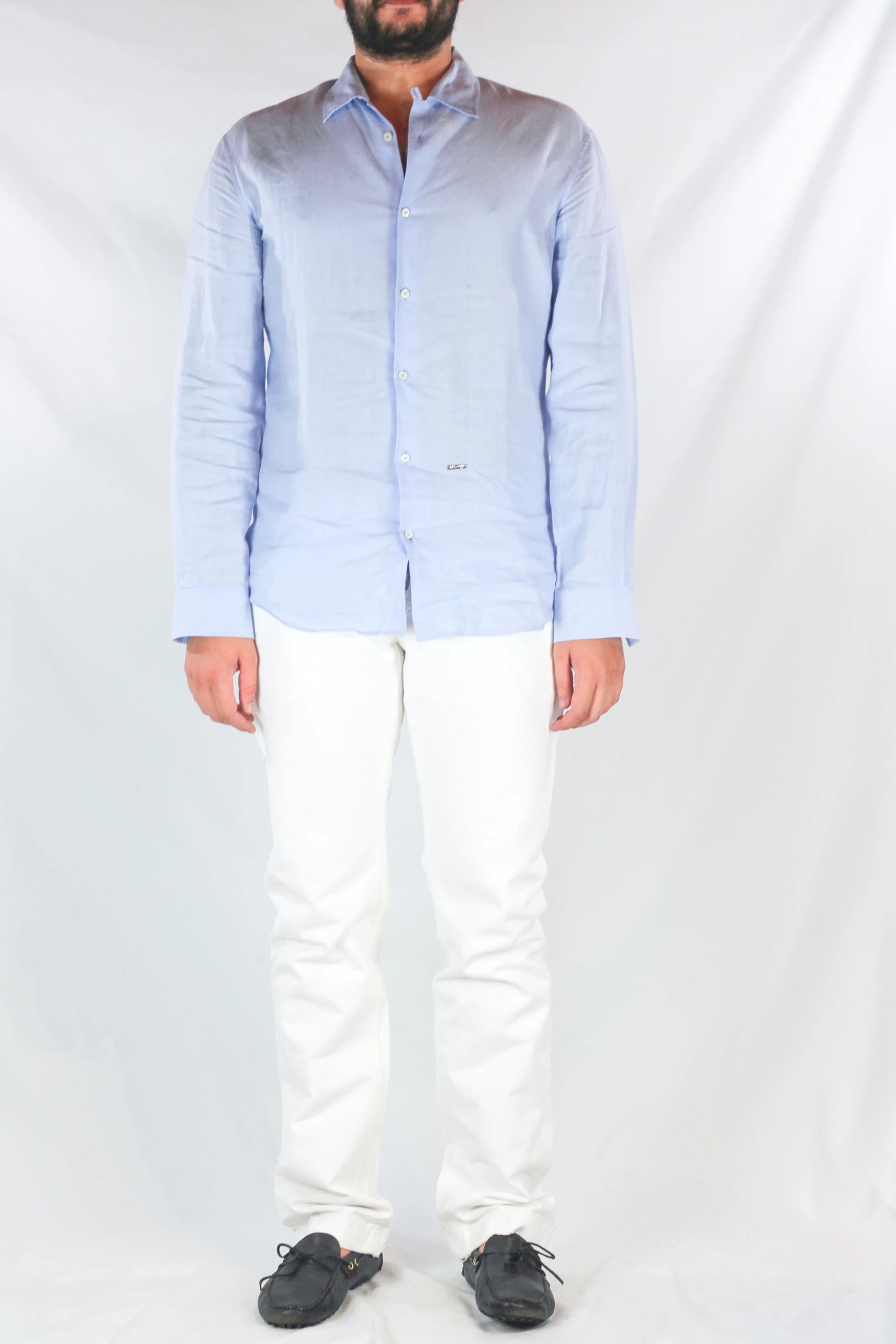 White Flare Denim Jeans