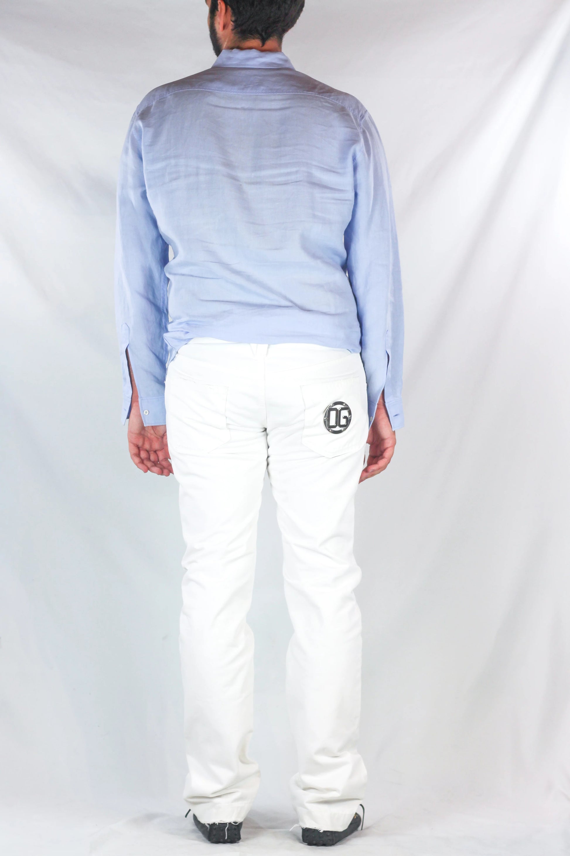 White Flare Denim Jeans