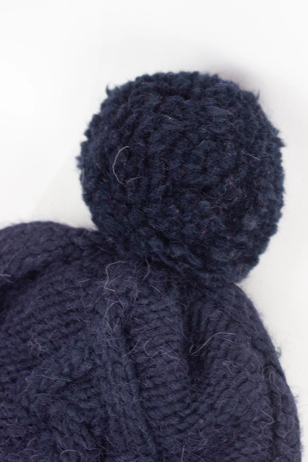 Dark Blue Wool Hat