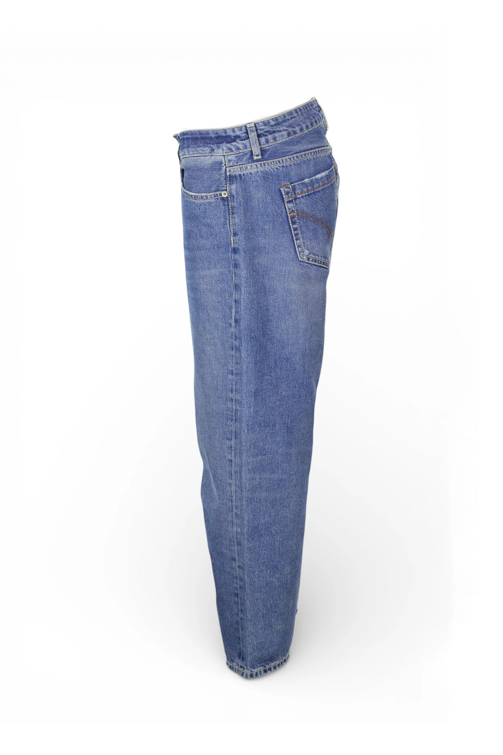 Wide-Leg Denim Jeans