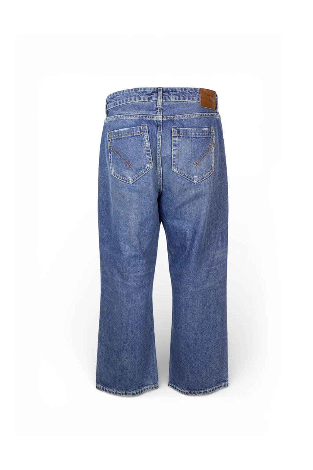 Wide-Leg Denim Jeans