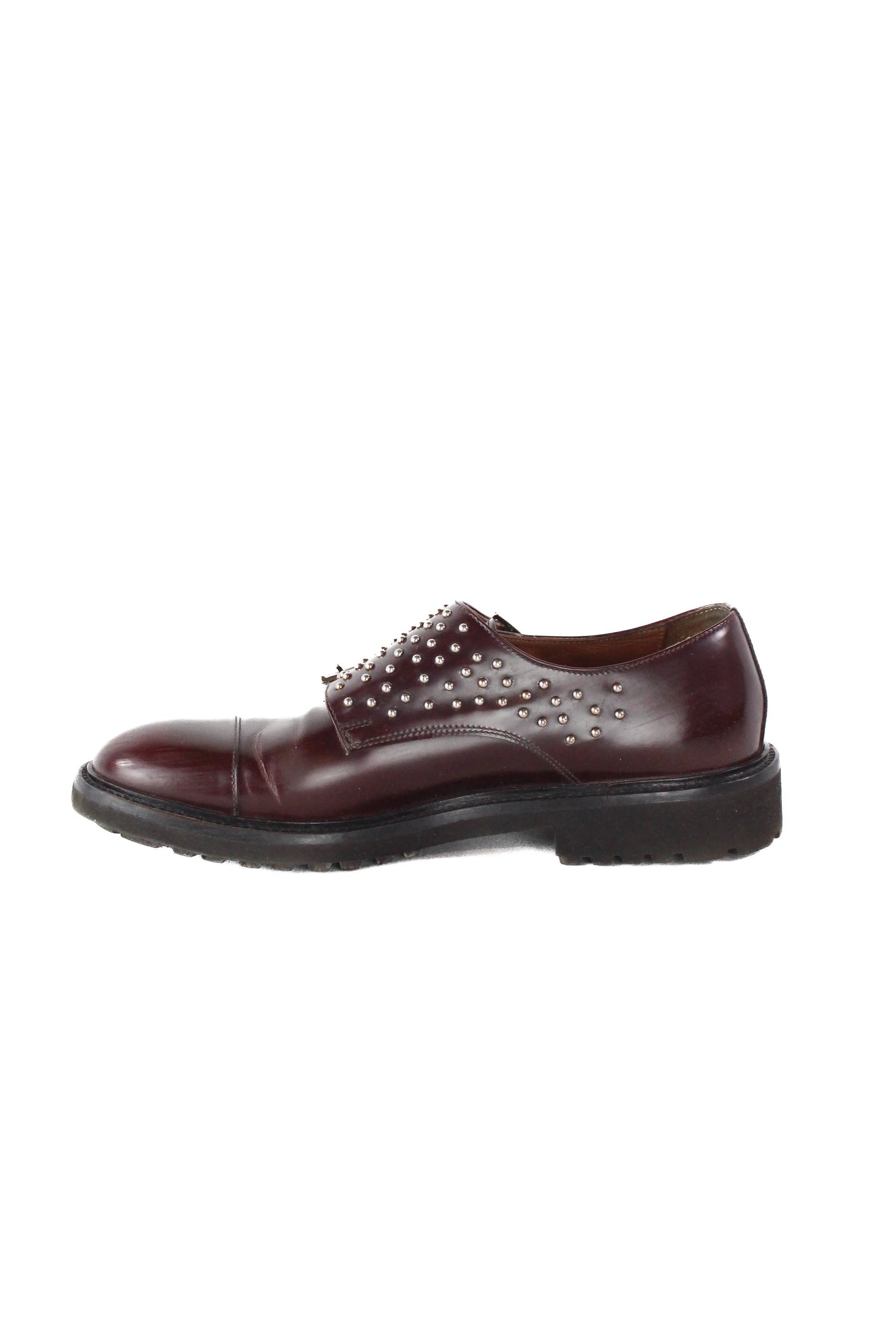 Leather studded brogues