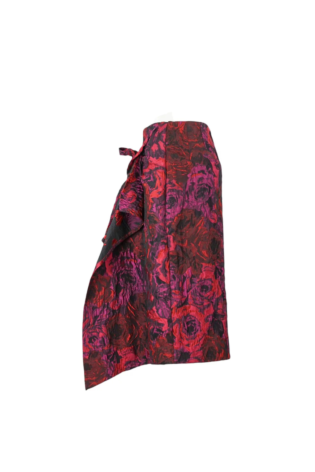 Floral Jacquard Midi Skirt FW2021