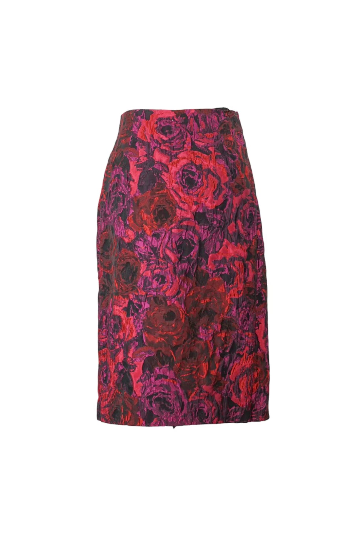 Floral Jacquard Midi Skirt FW2021