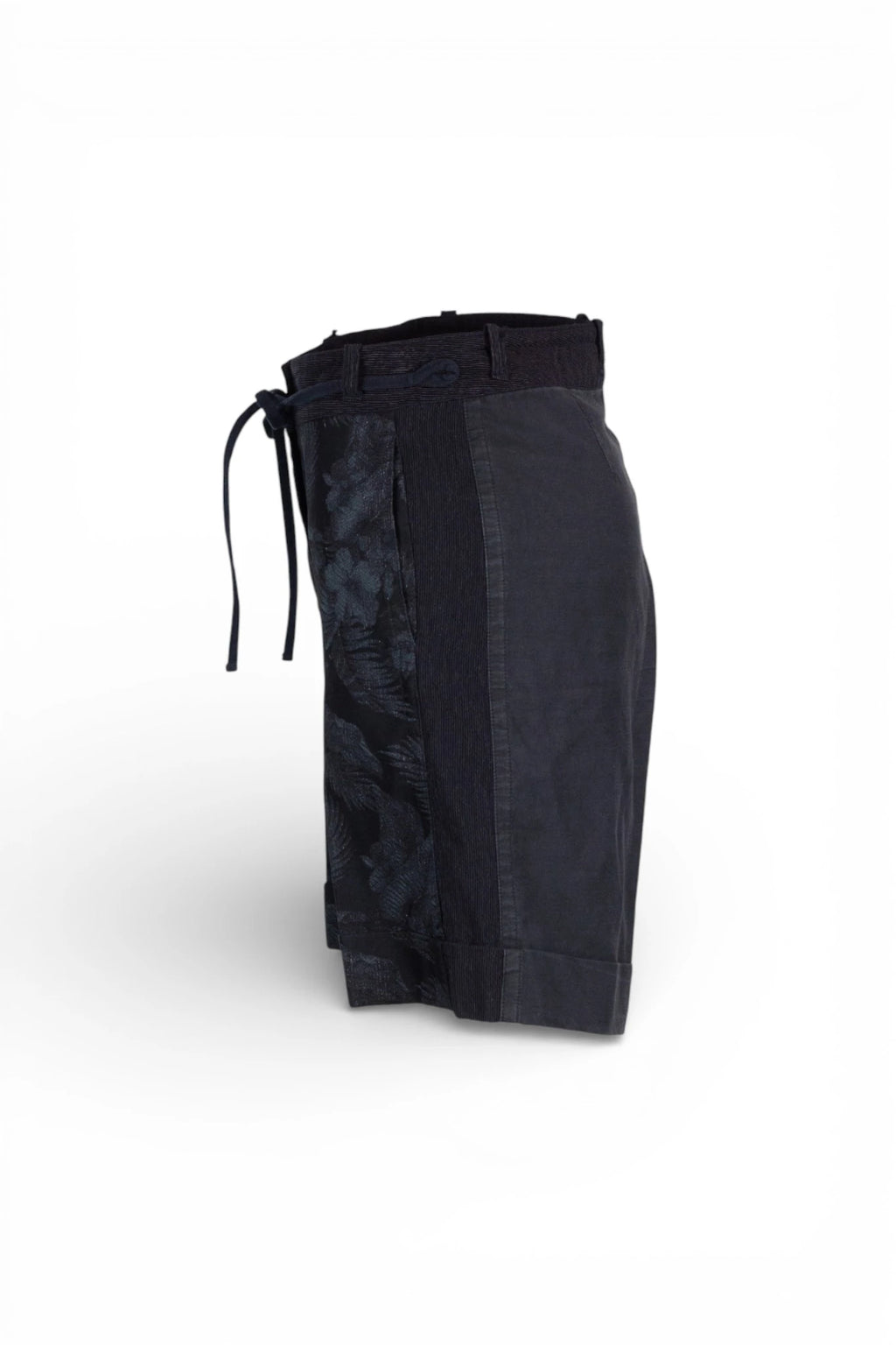Bermuda Shorts with Brocade Front Panel SS2014