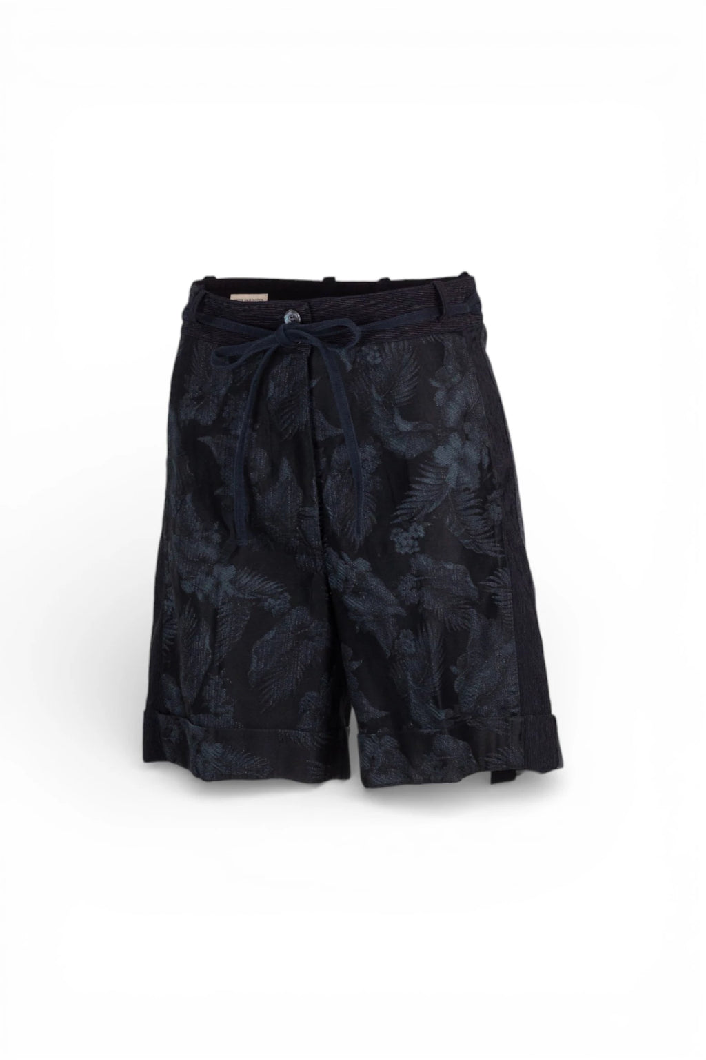 Bermuda Shorts with Brocade Front Panel SS2014