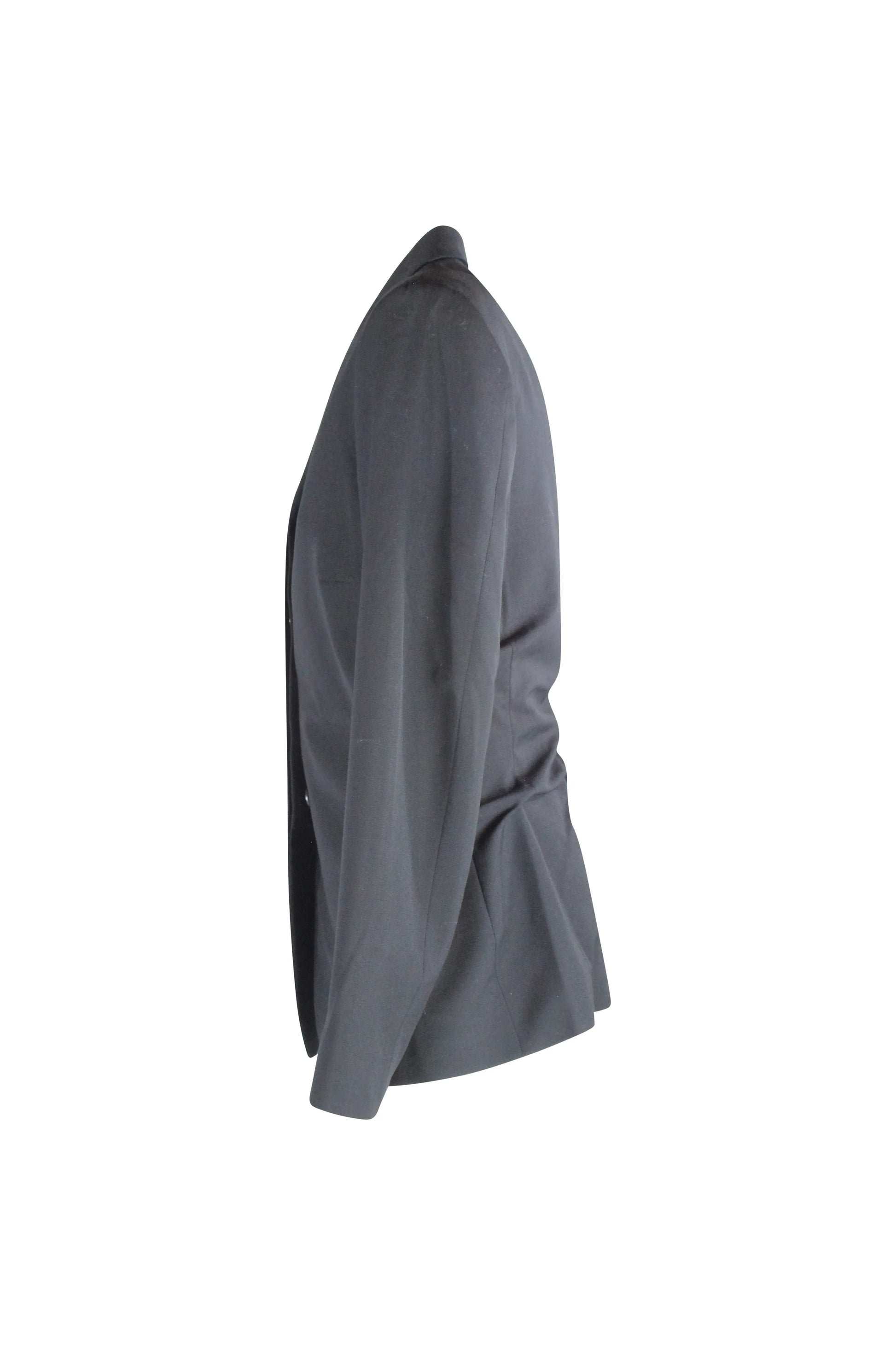 Vintage Blazer with Ruched Back Detail
