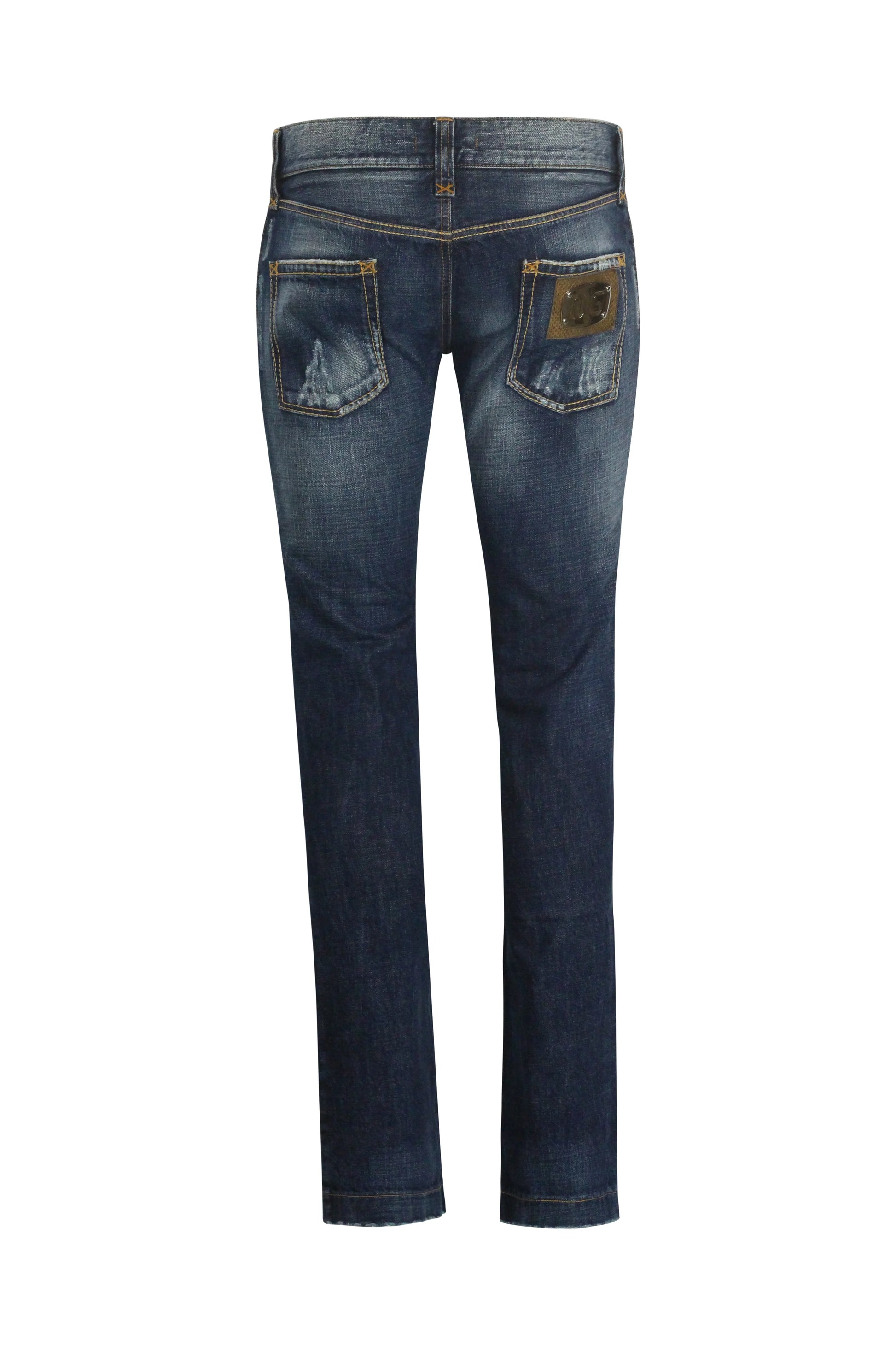 Slim Dark Wash Denim Jeans