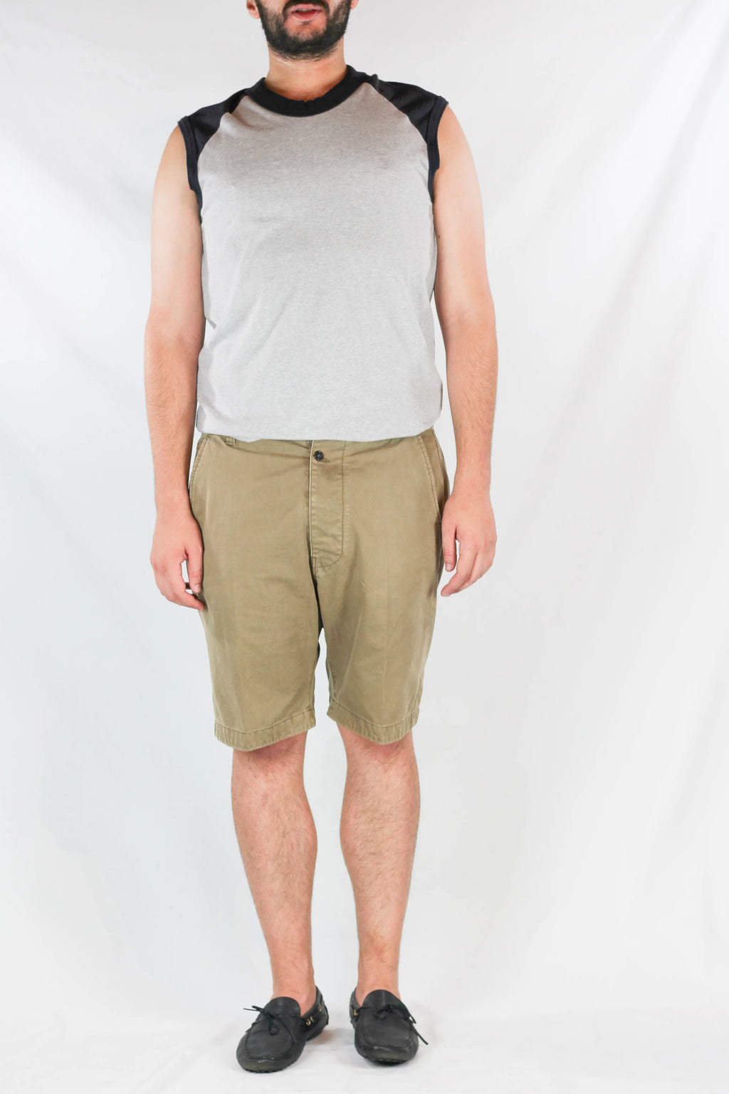Coffee Brown Wide Fit Bermuda SS2011