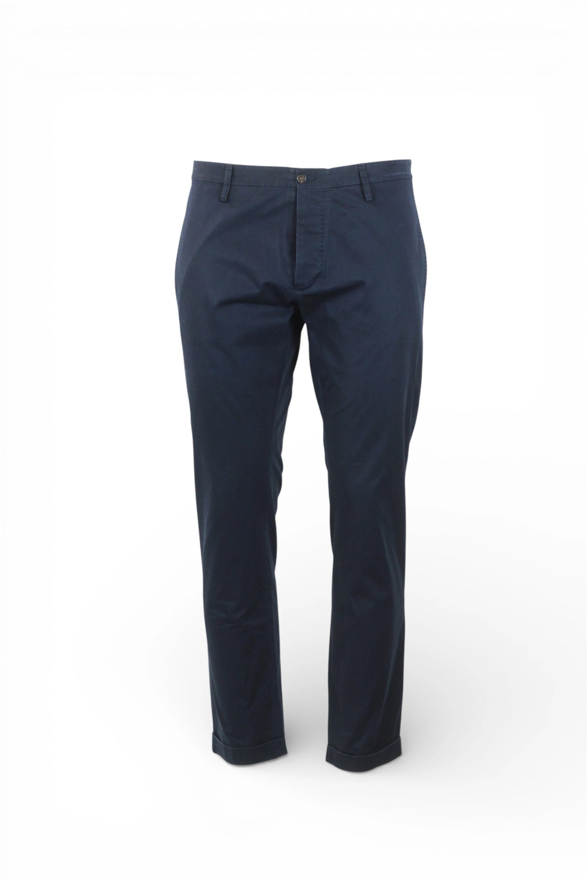 Navy Blue Cotton Chino