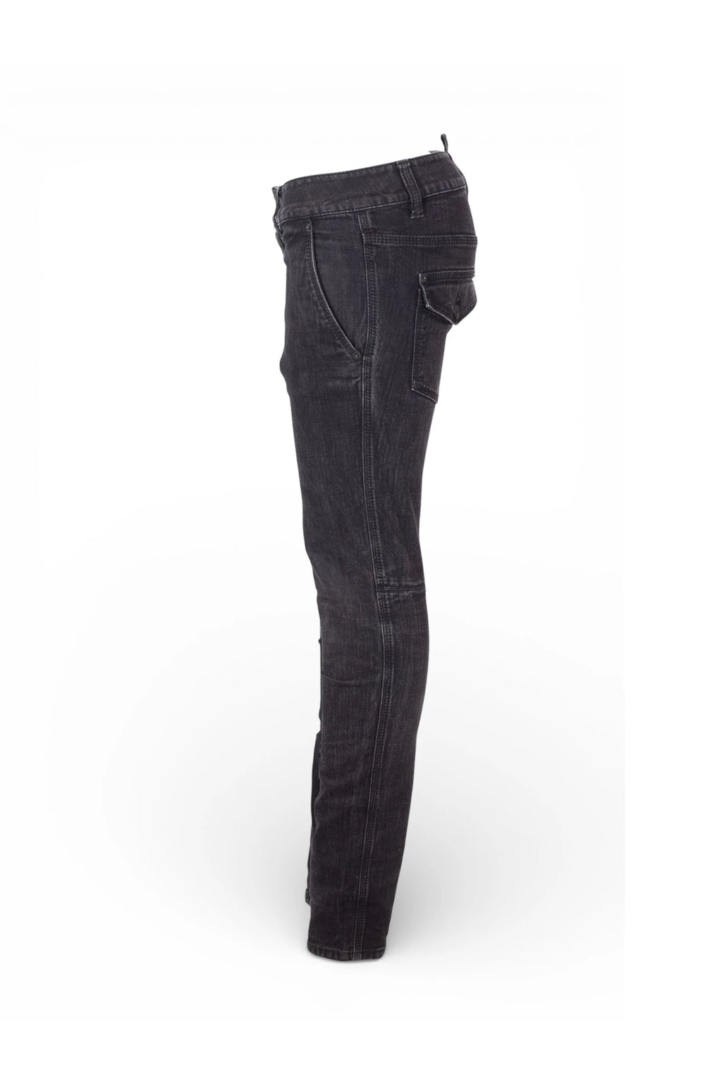 Low-Waist Skinny Denim Jeans