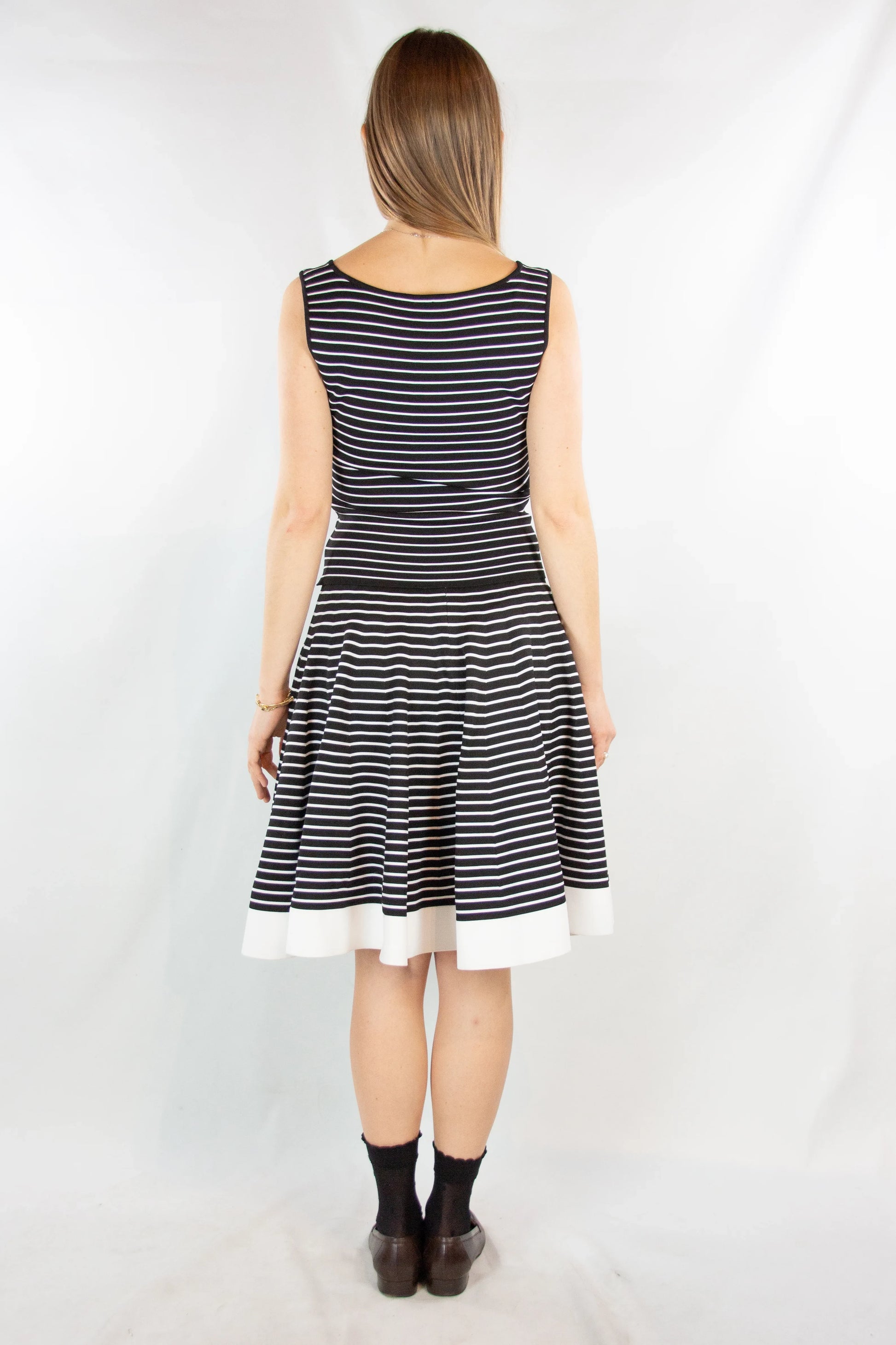 Striped Fitted Dress