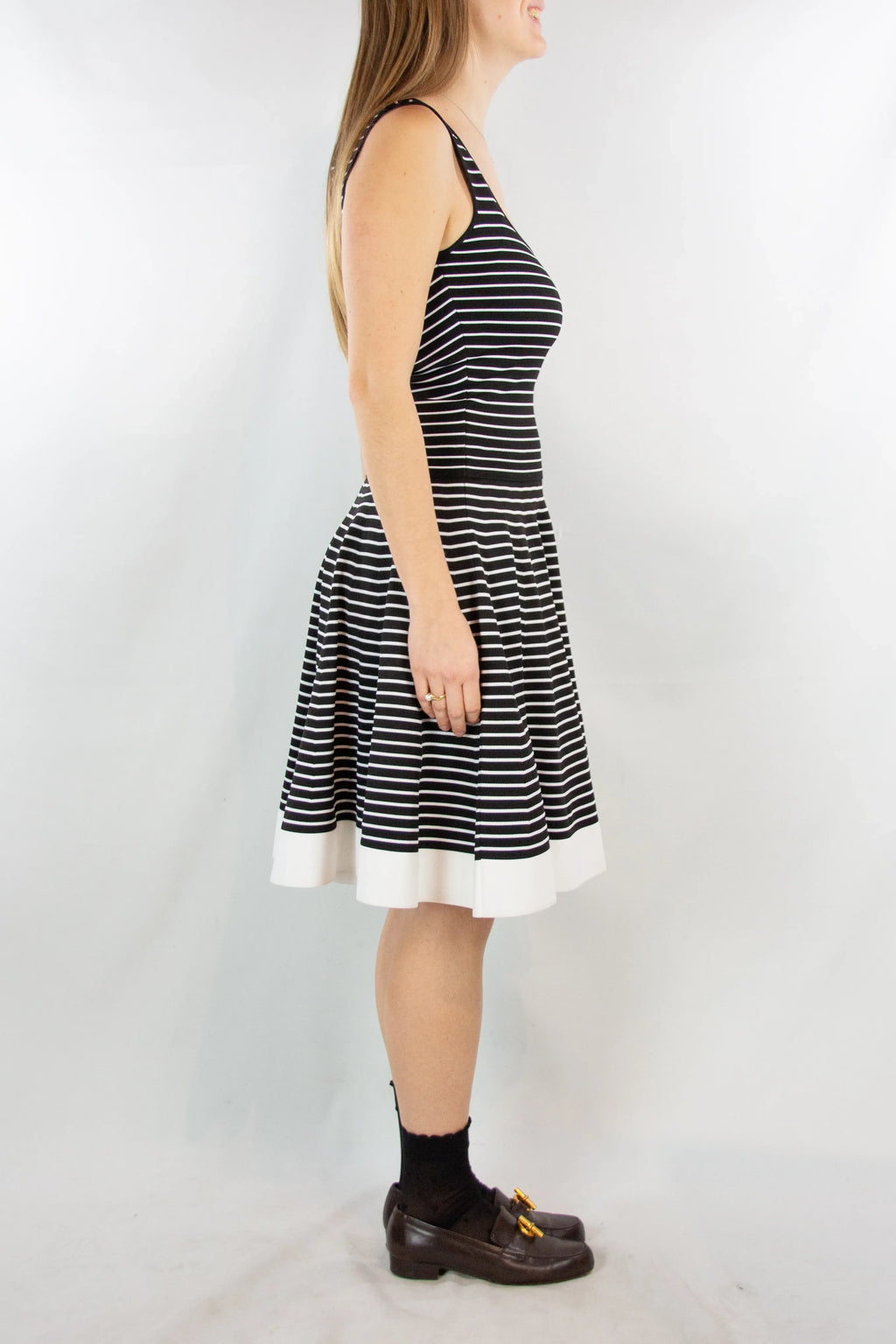 Striped Fitted Dress