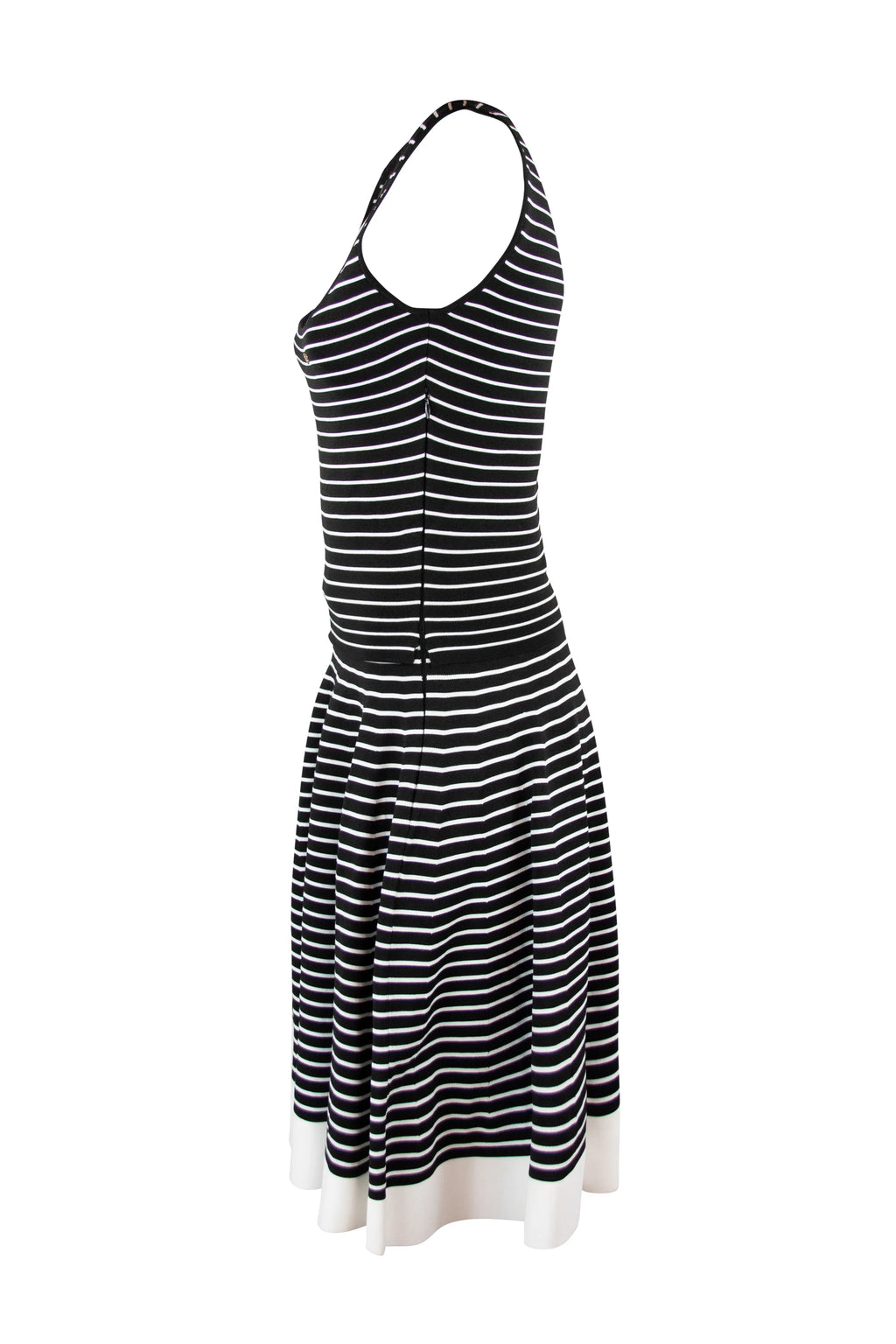Striped Fitted Dress