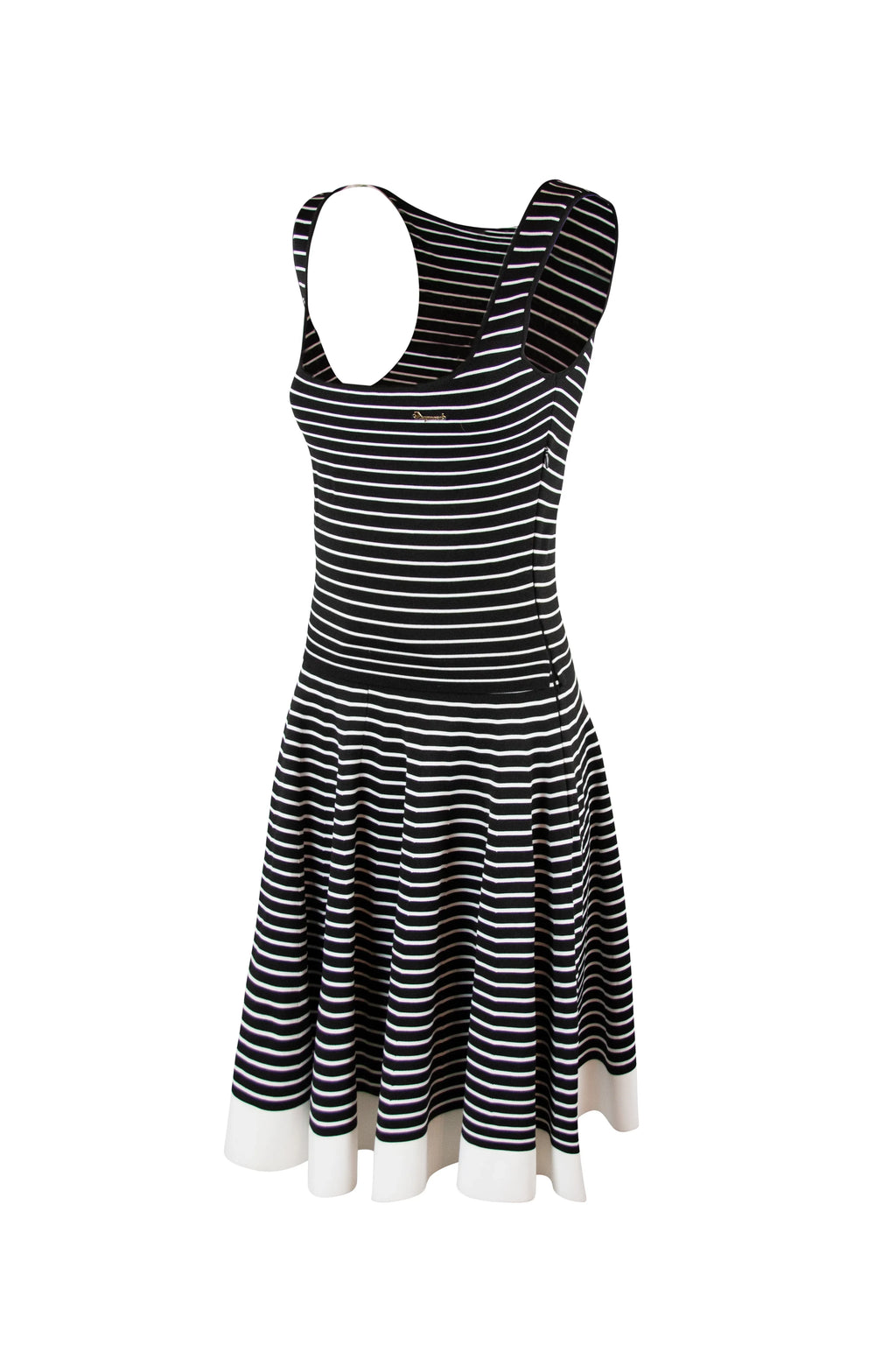 Striped Fitted Dress