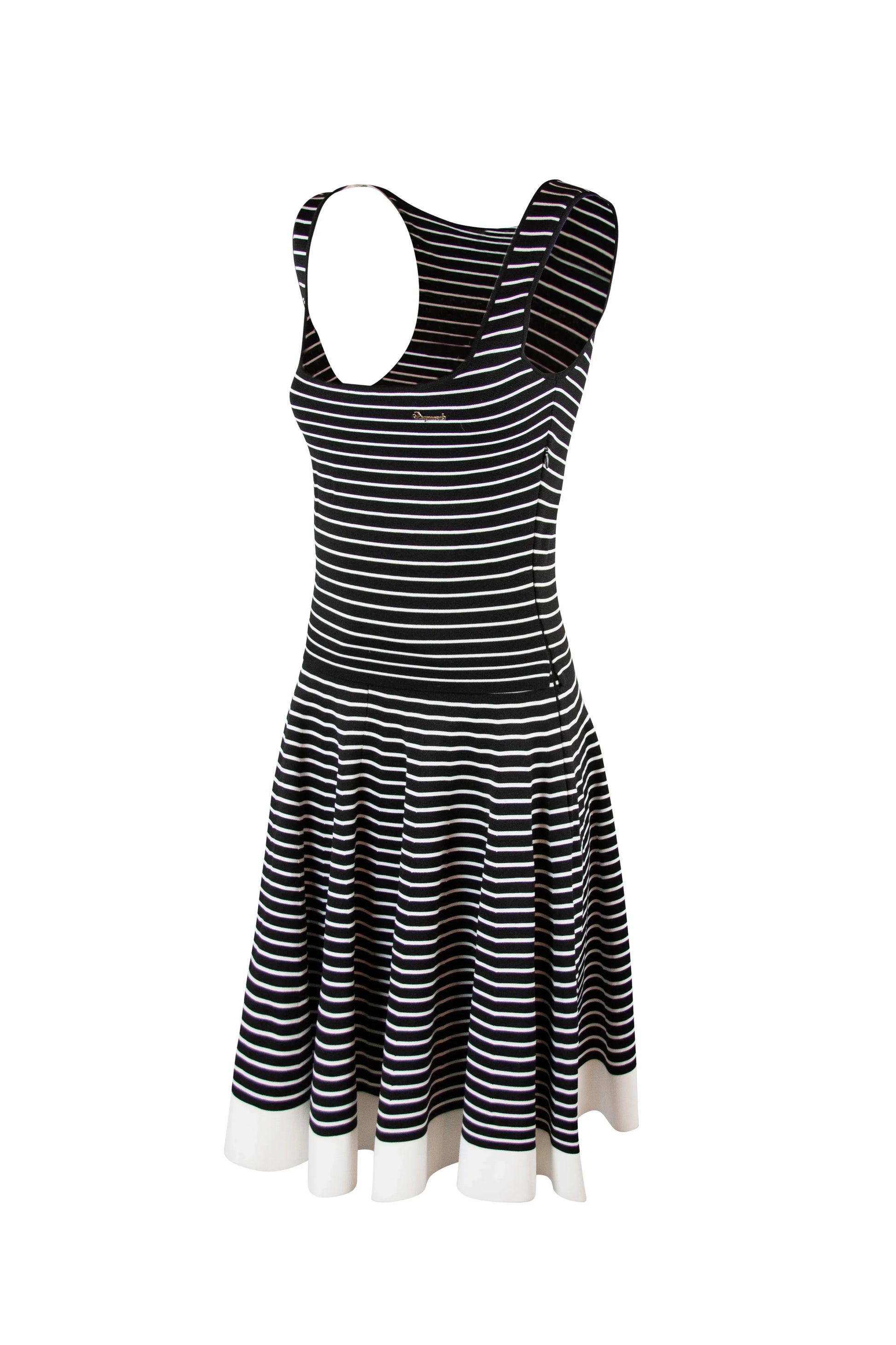 Striped Fitted Dress