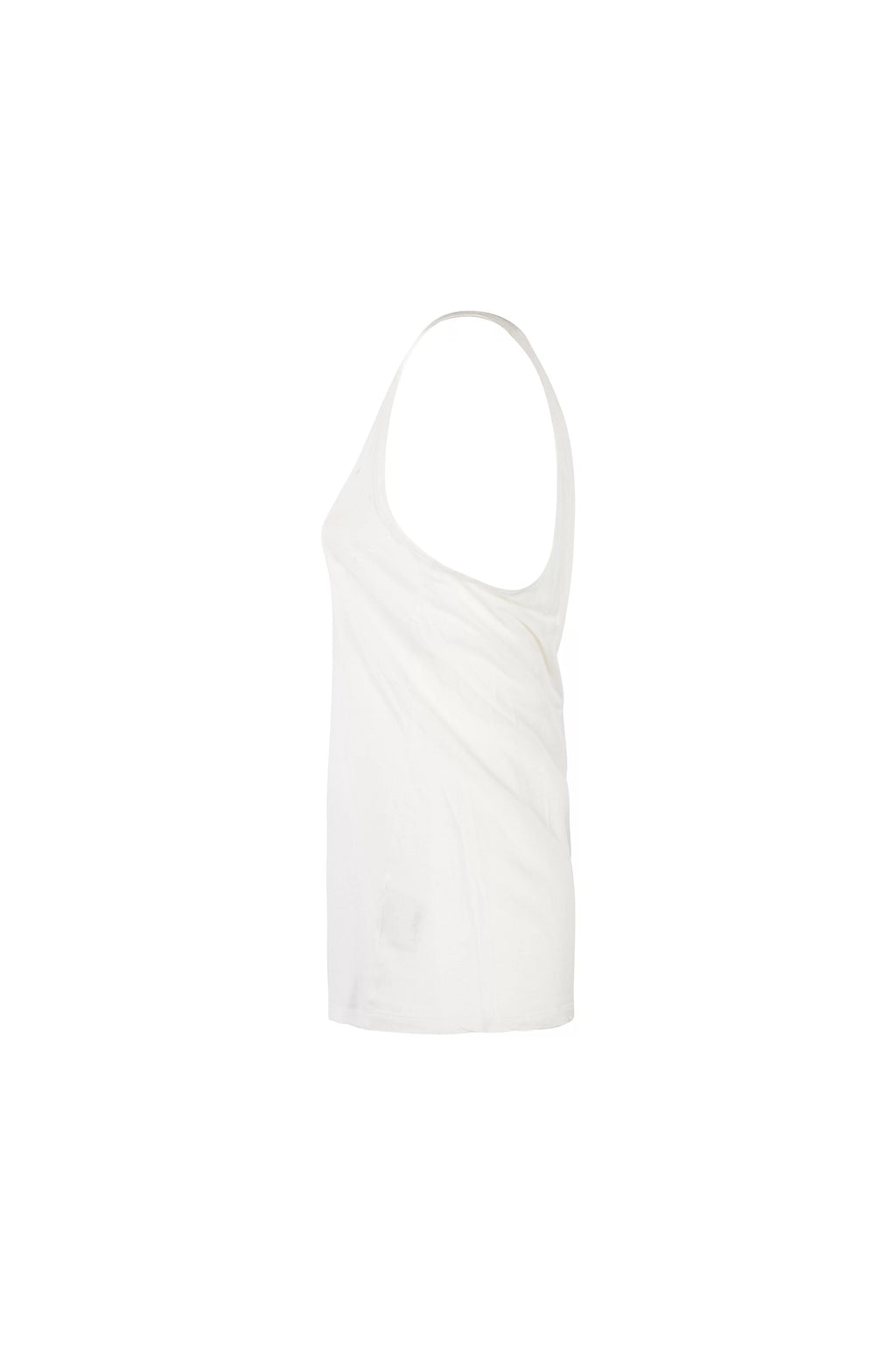 Distressed Cotton Tank Top