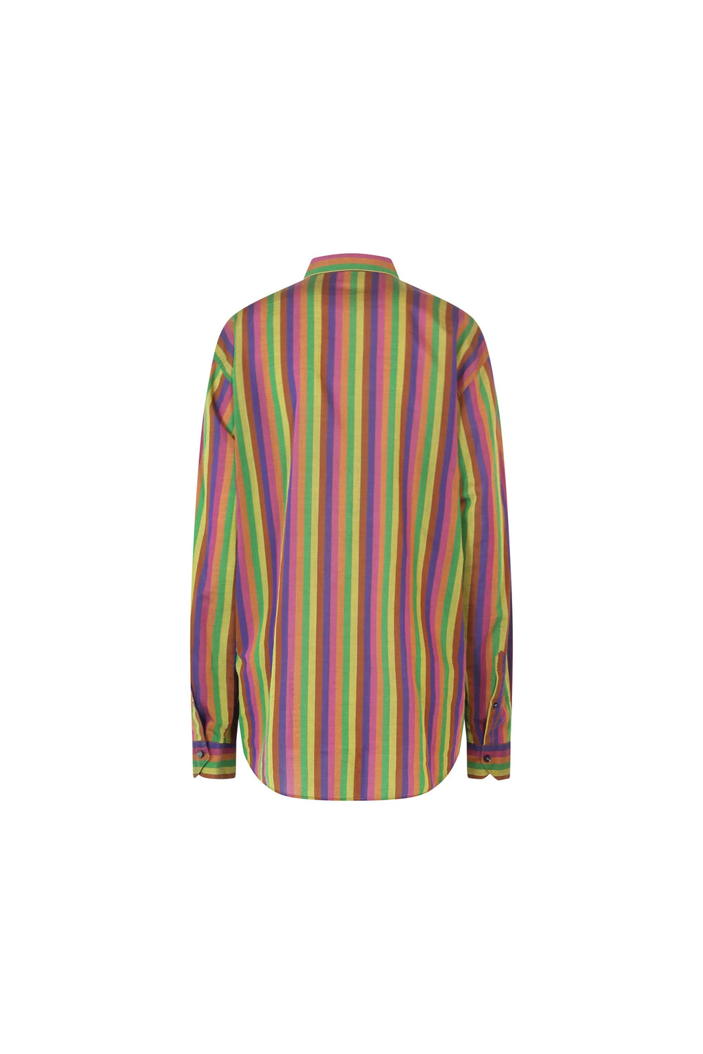 Multicoloured Striped Cotton Shirt