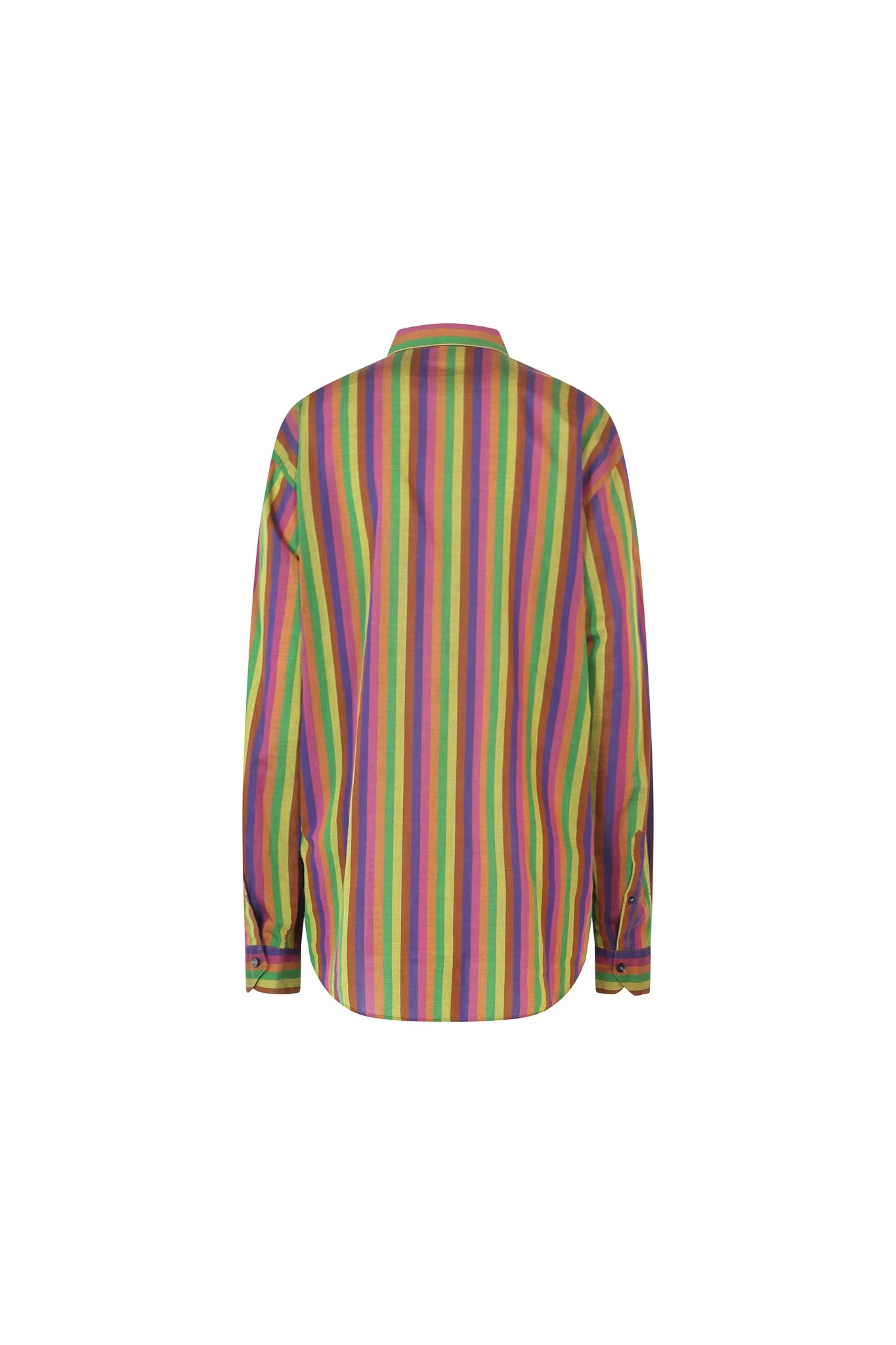 Multicoloured Striped Cotton Shirt