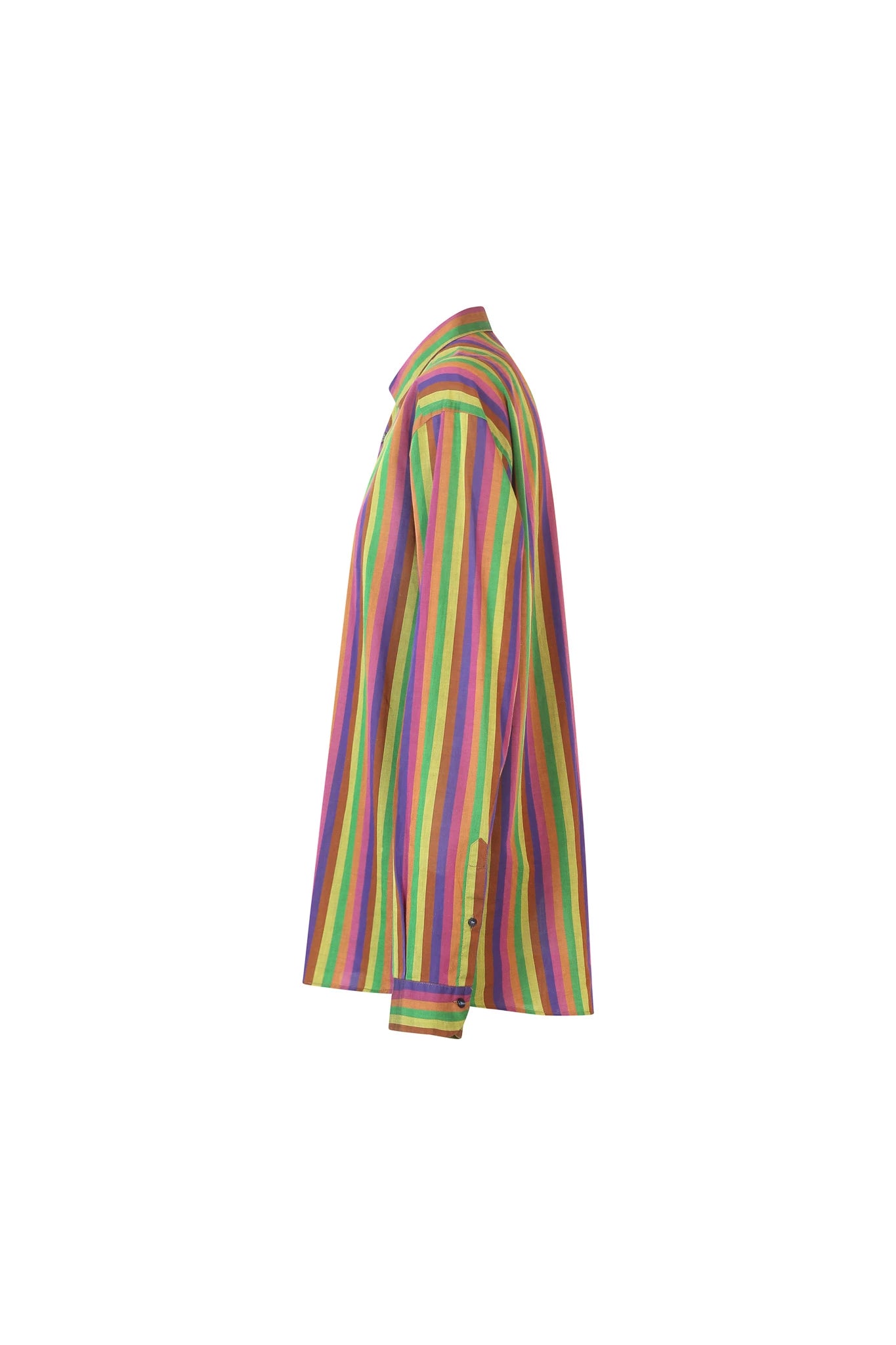 Multicoloured Striped Cotton Shirt