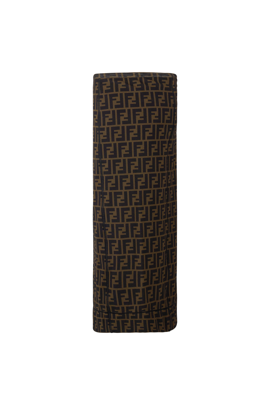 Zucca Monogram Stretch Midi Pencil Skirt