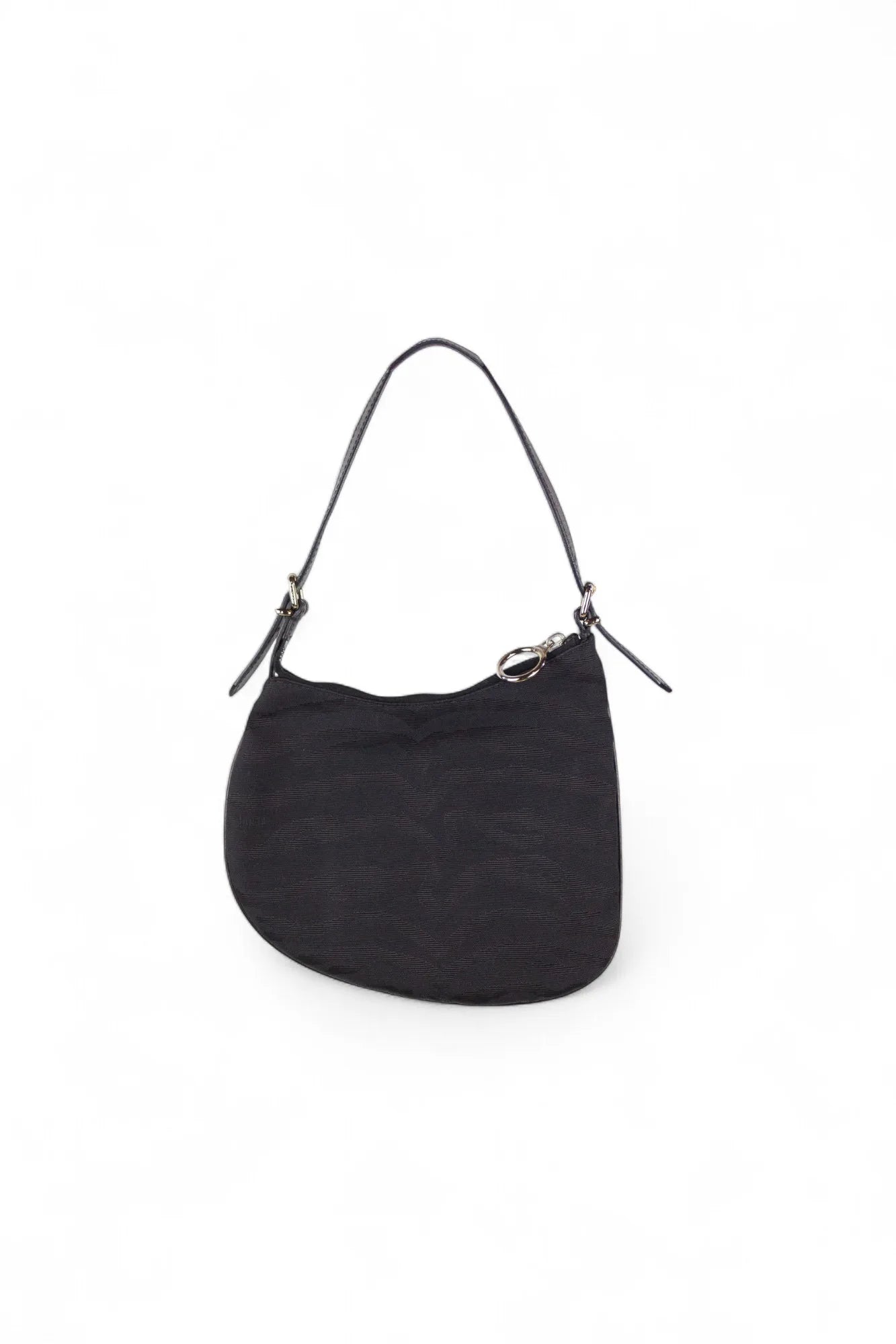 Oyster in black zebra canvas