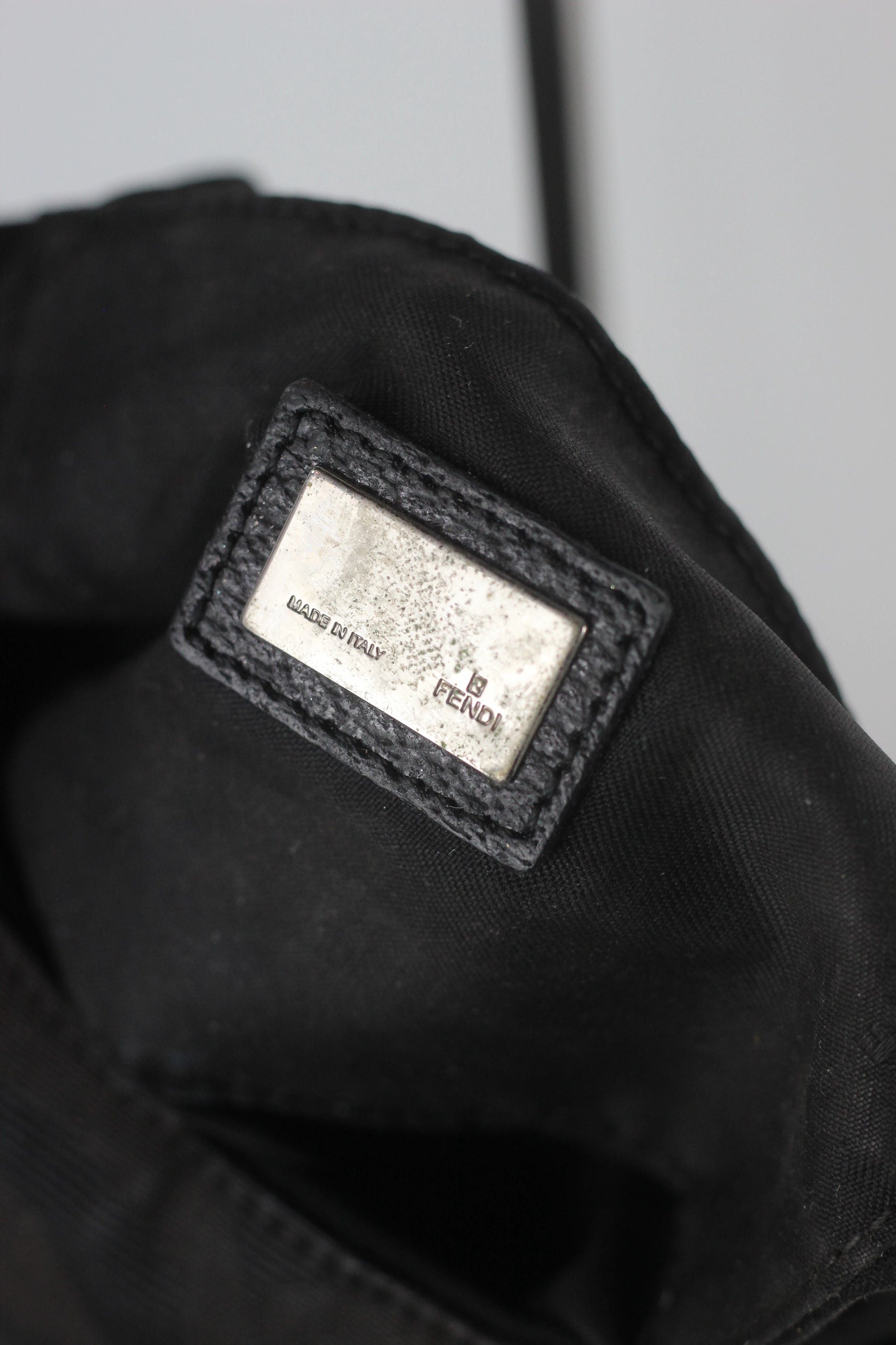 Dark Brown Zebra Print Oyster Bag