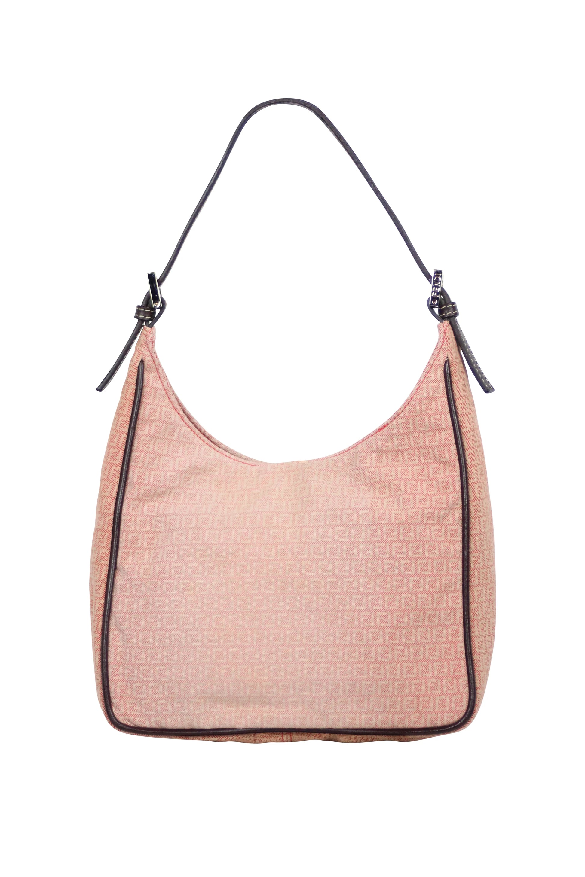 Pink zucchino shoulder bag