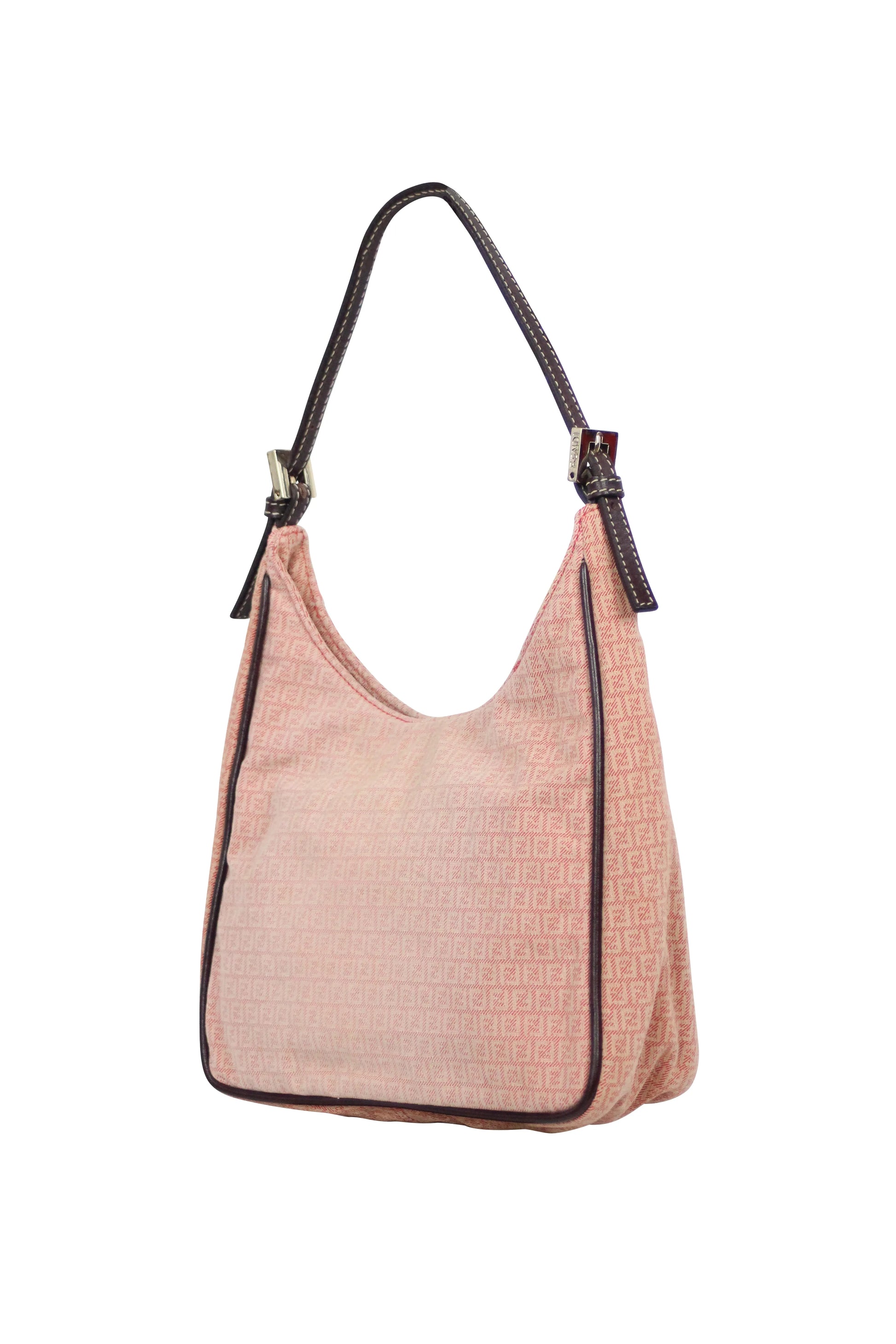 Pink zucchino shoulder bag