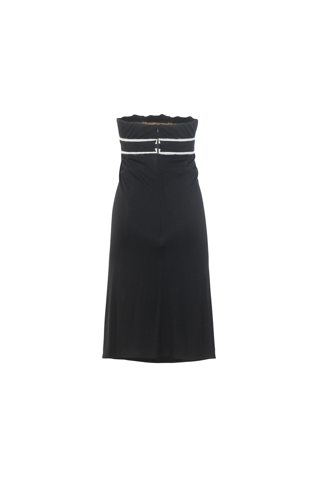 Black Empire Waist Mini Dress