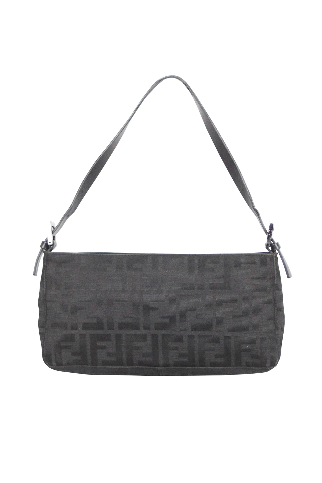 Zucca canvas zippered baguette