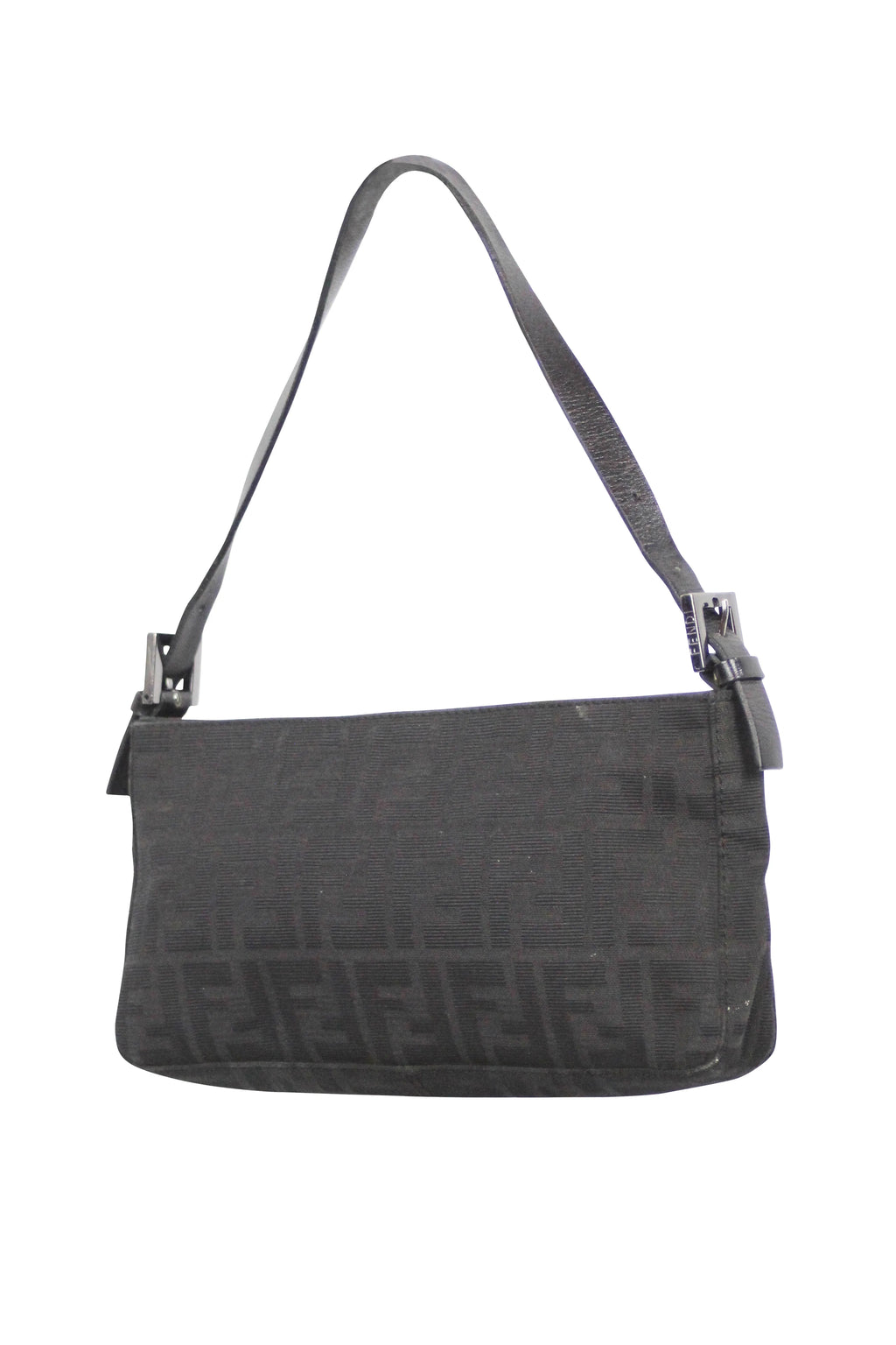 Zucca canvas zippered baguette
