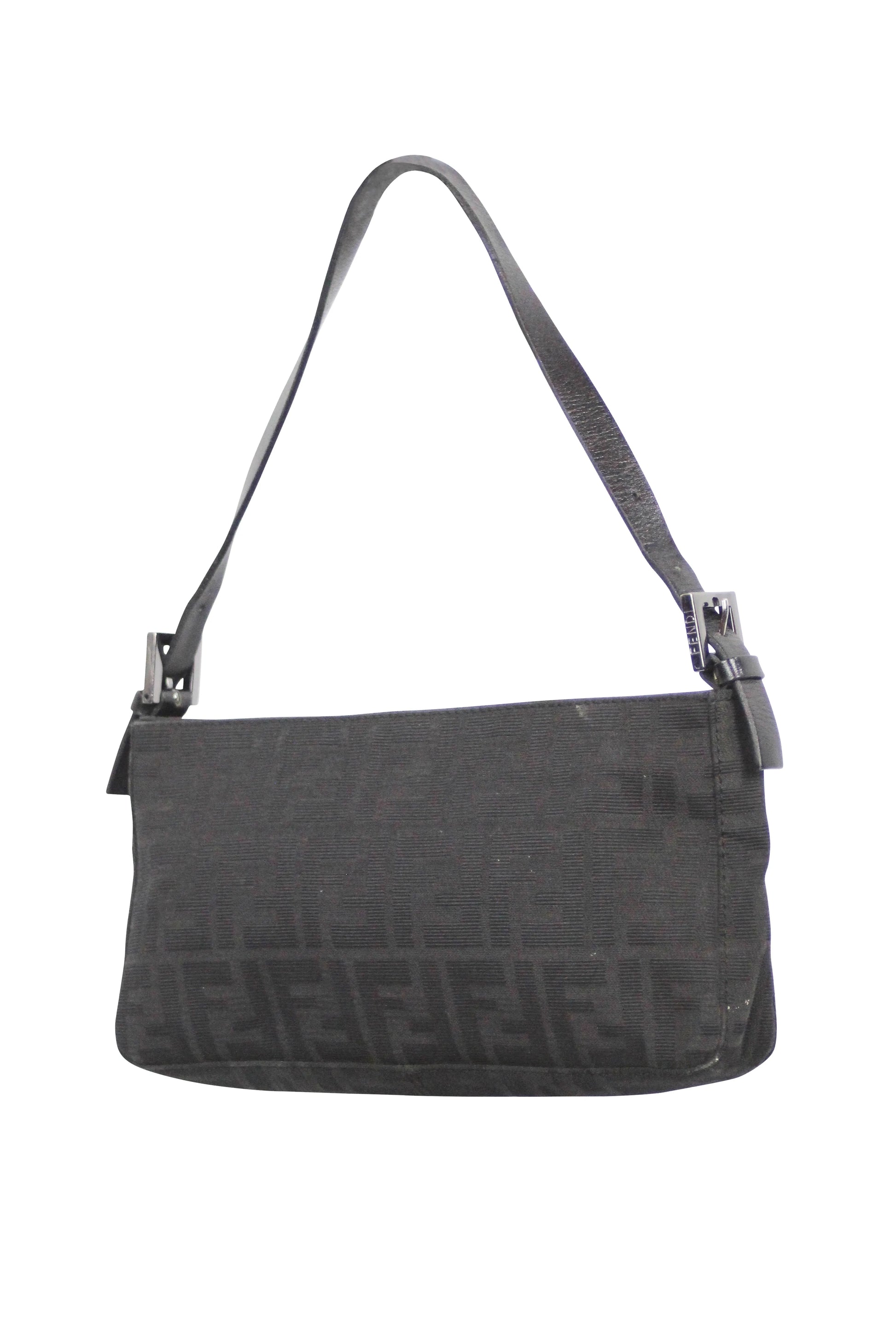 Zucca canvas zippered baguette