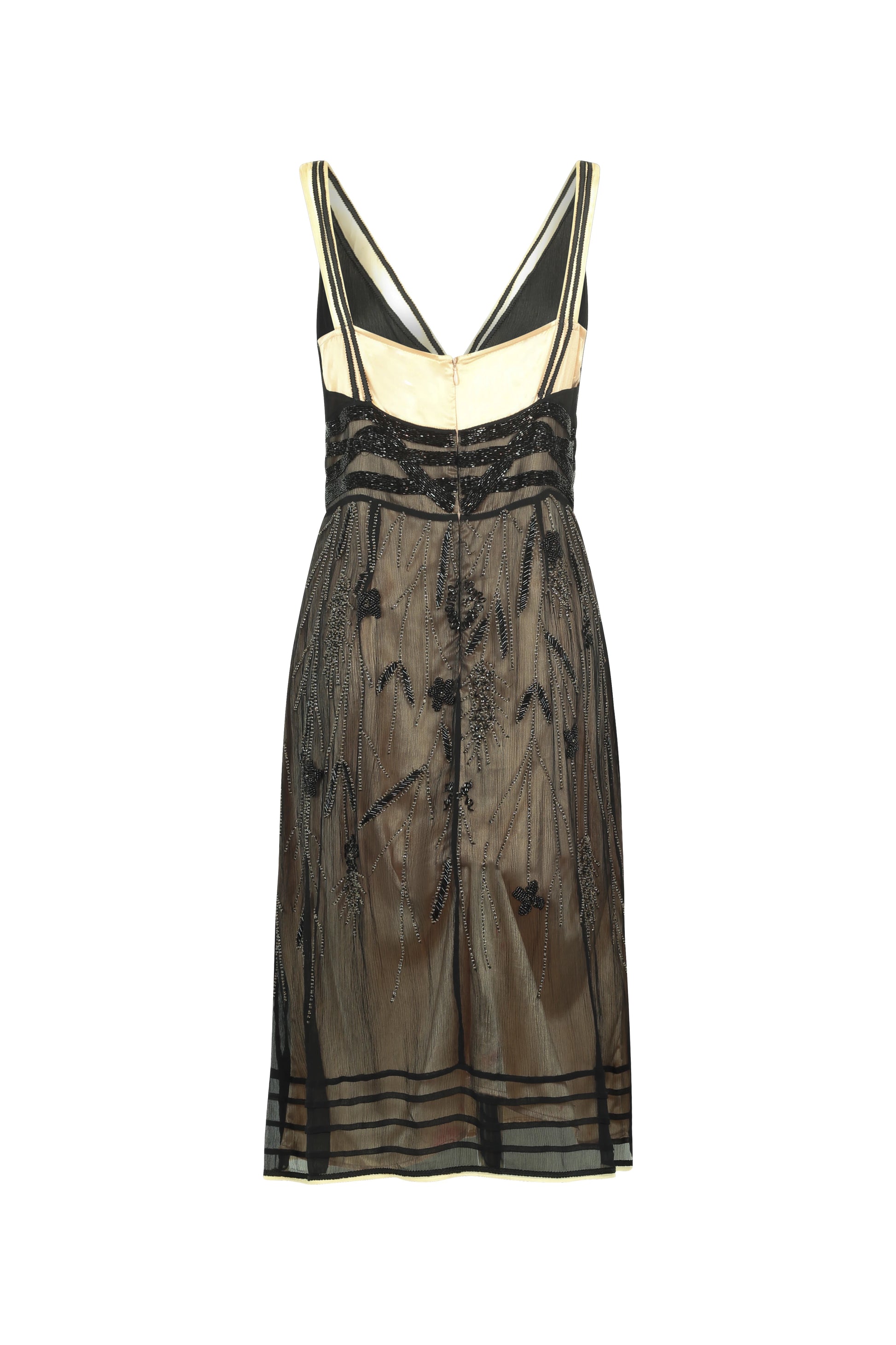 Beaded slip dress