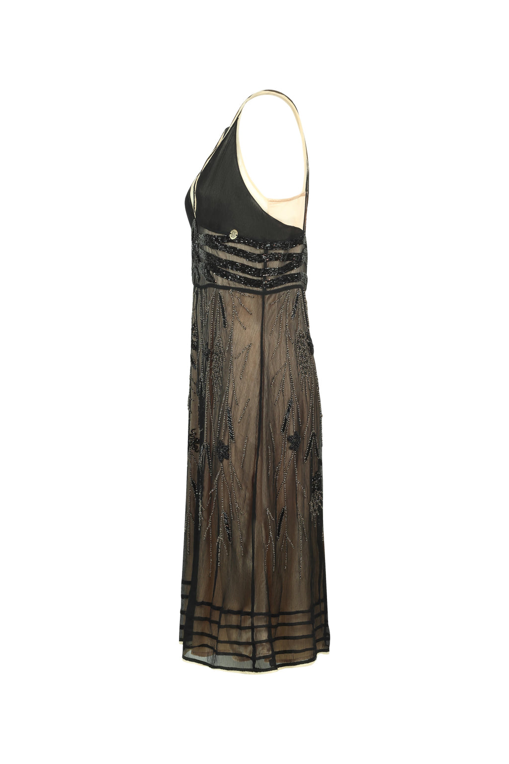 Beaded slip dress
