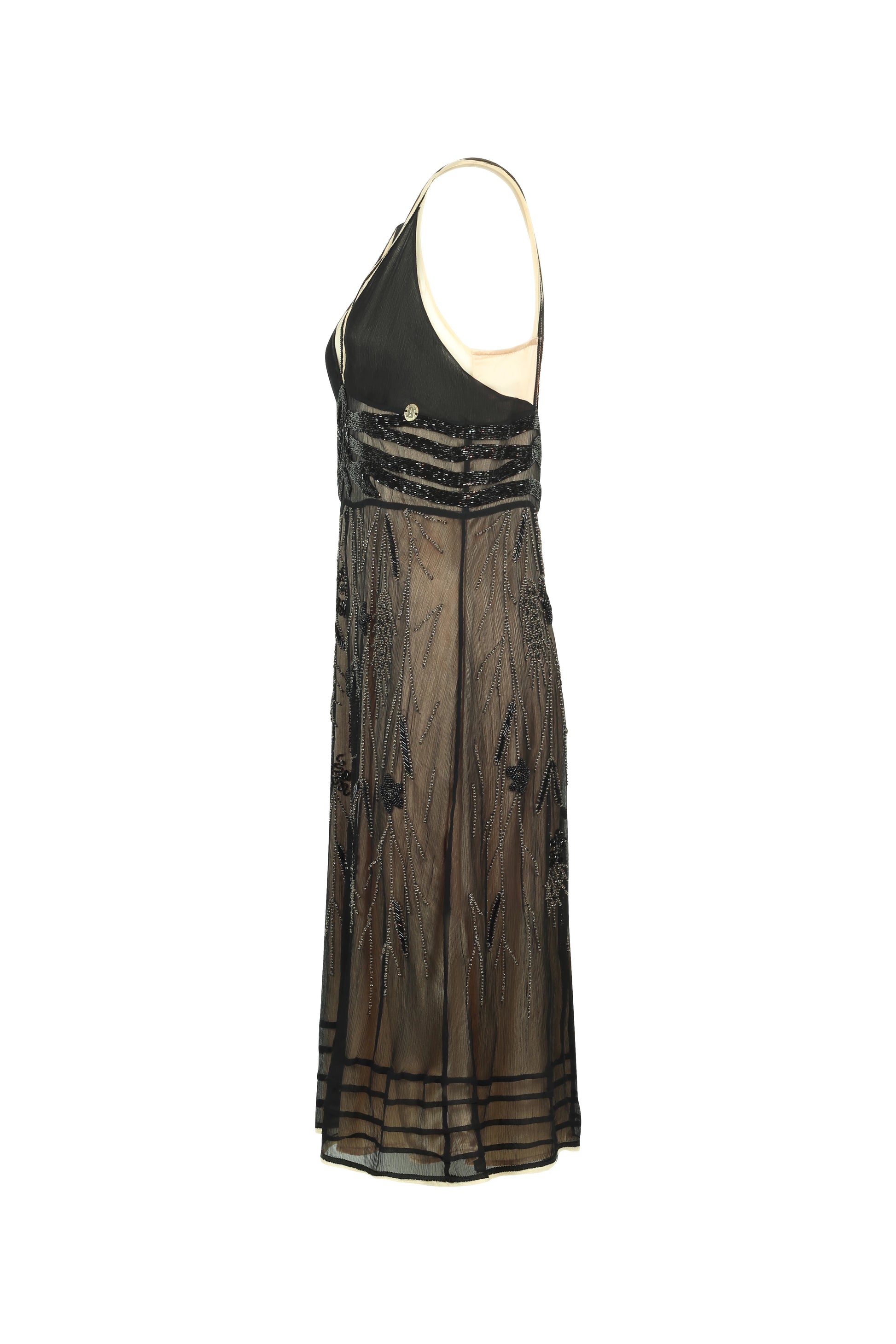 Beaded slip dress