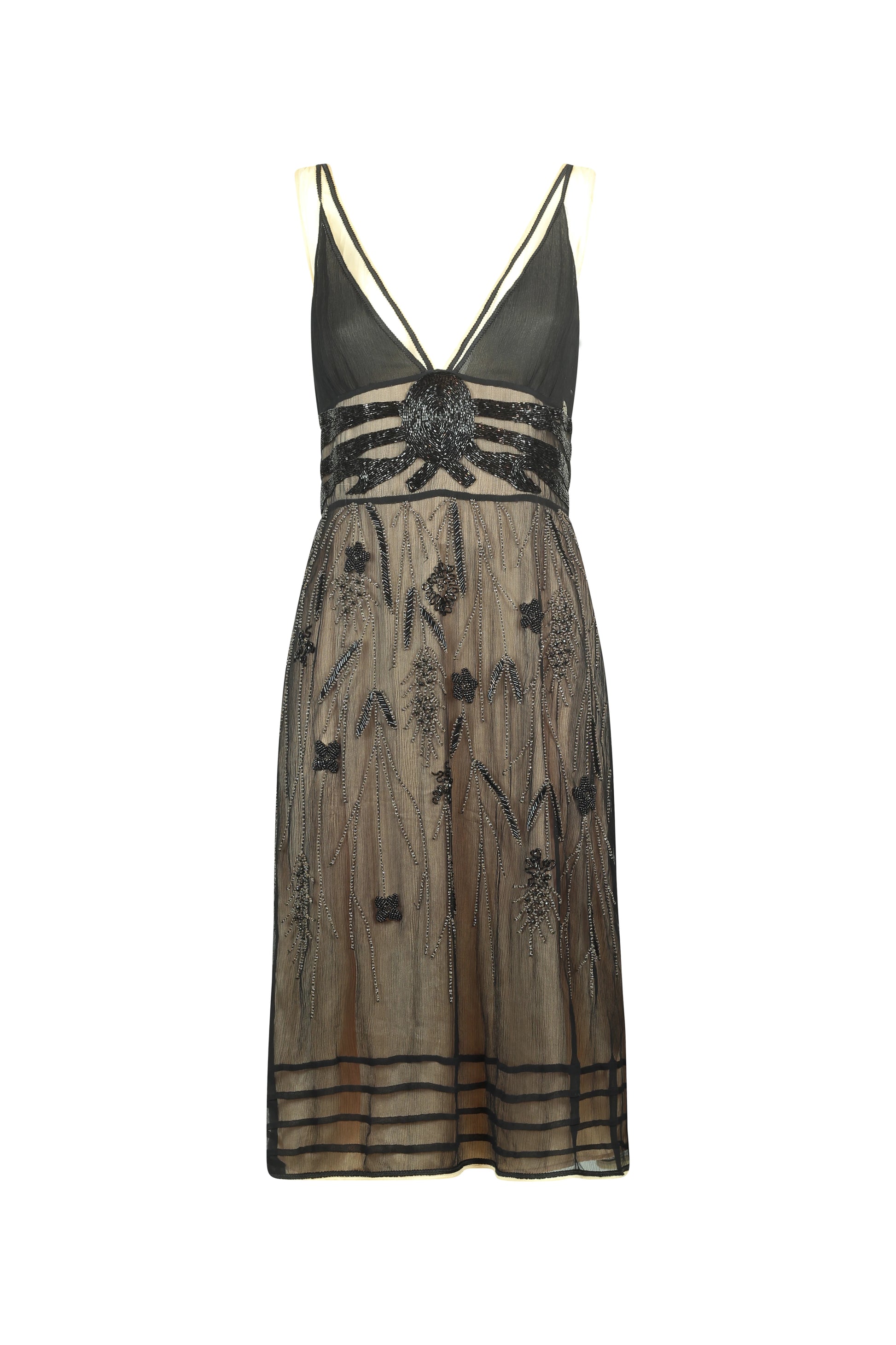 Beaded slip dress
