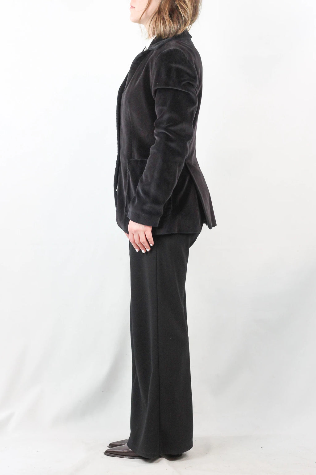 Black Velvet Blazer