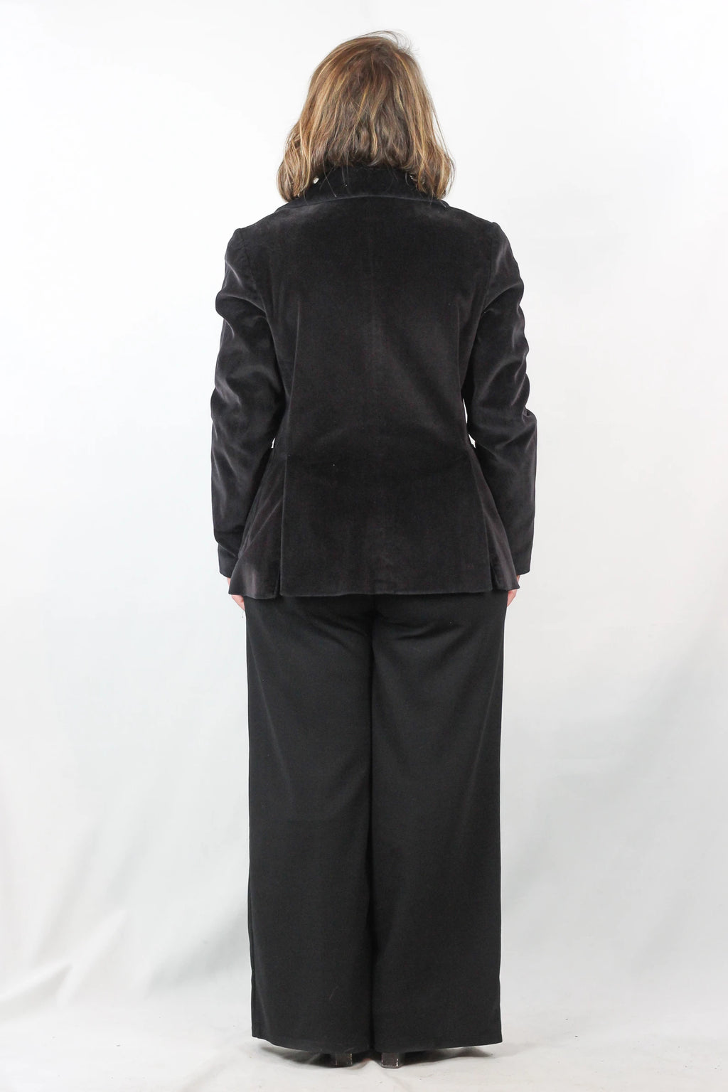 Black Velvet Blazer