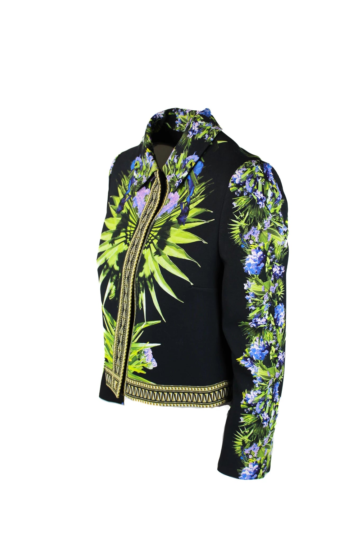 Tropical Print Cropped Jacket Resort 2012