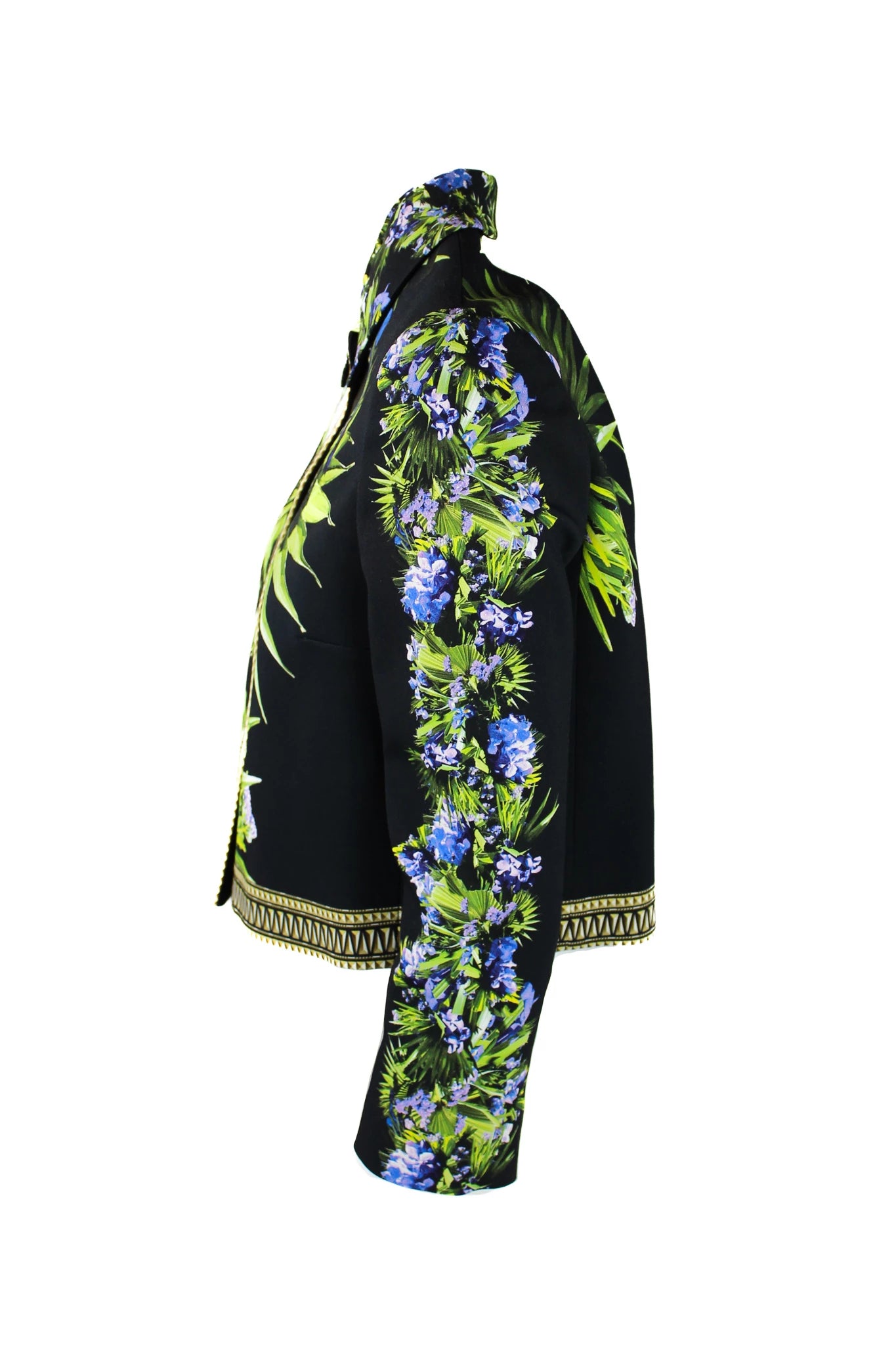 Tropical Print Cropped Jacket Resort 2012