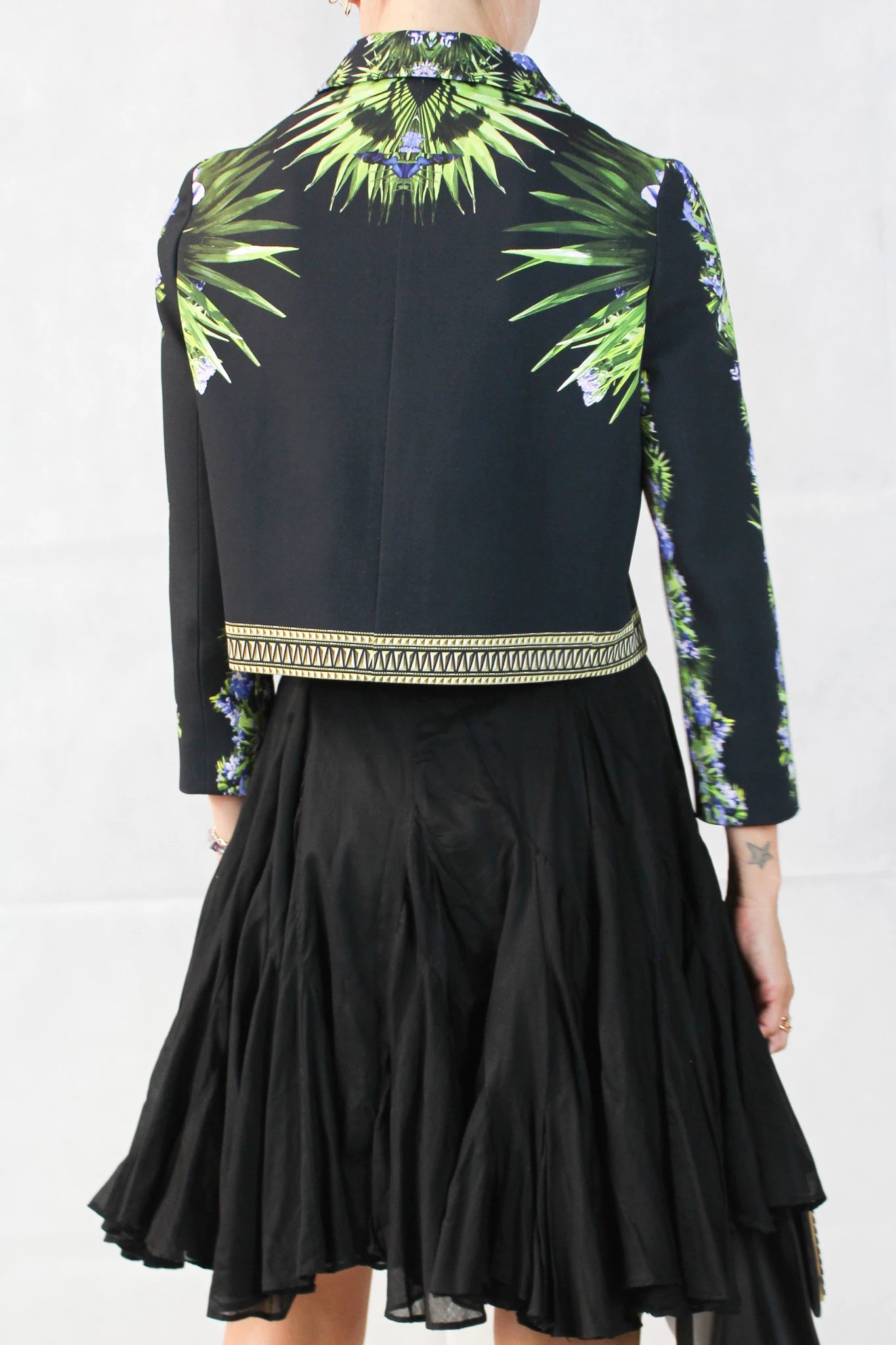 Tropical Print Cropped Jacket Resort 2012
