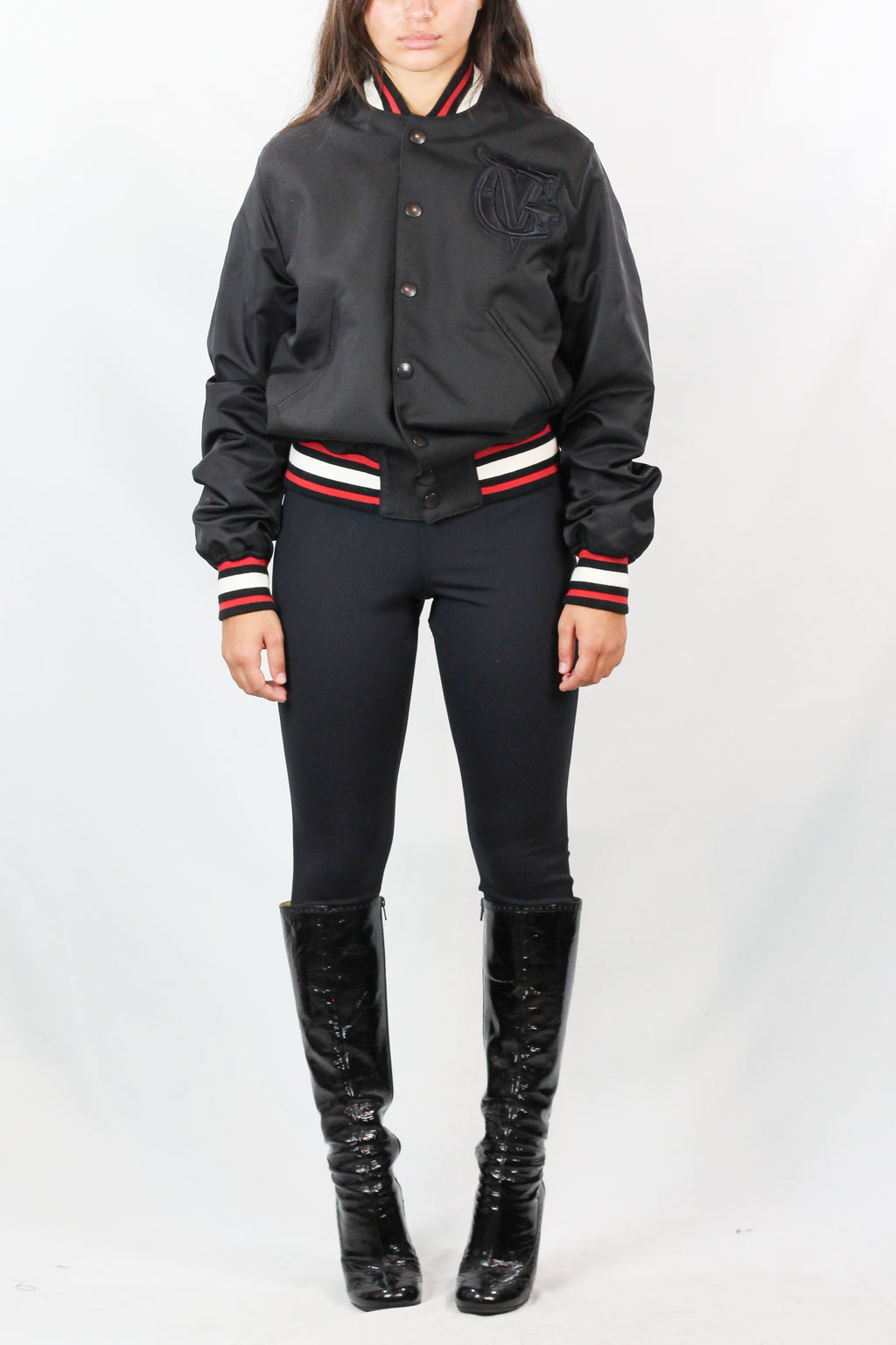 Wool Varsity Bomber Jacket