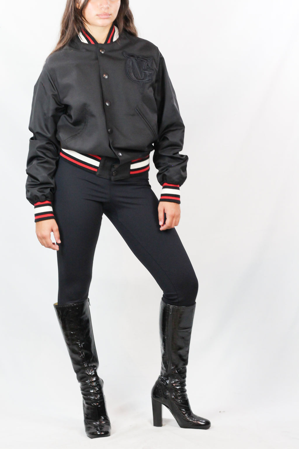 Wool Varsity Bomber Jacket