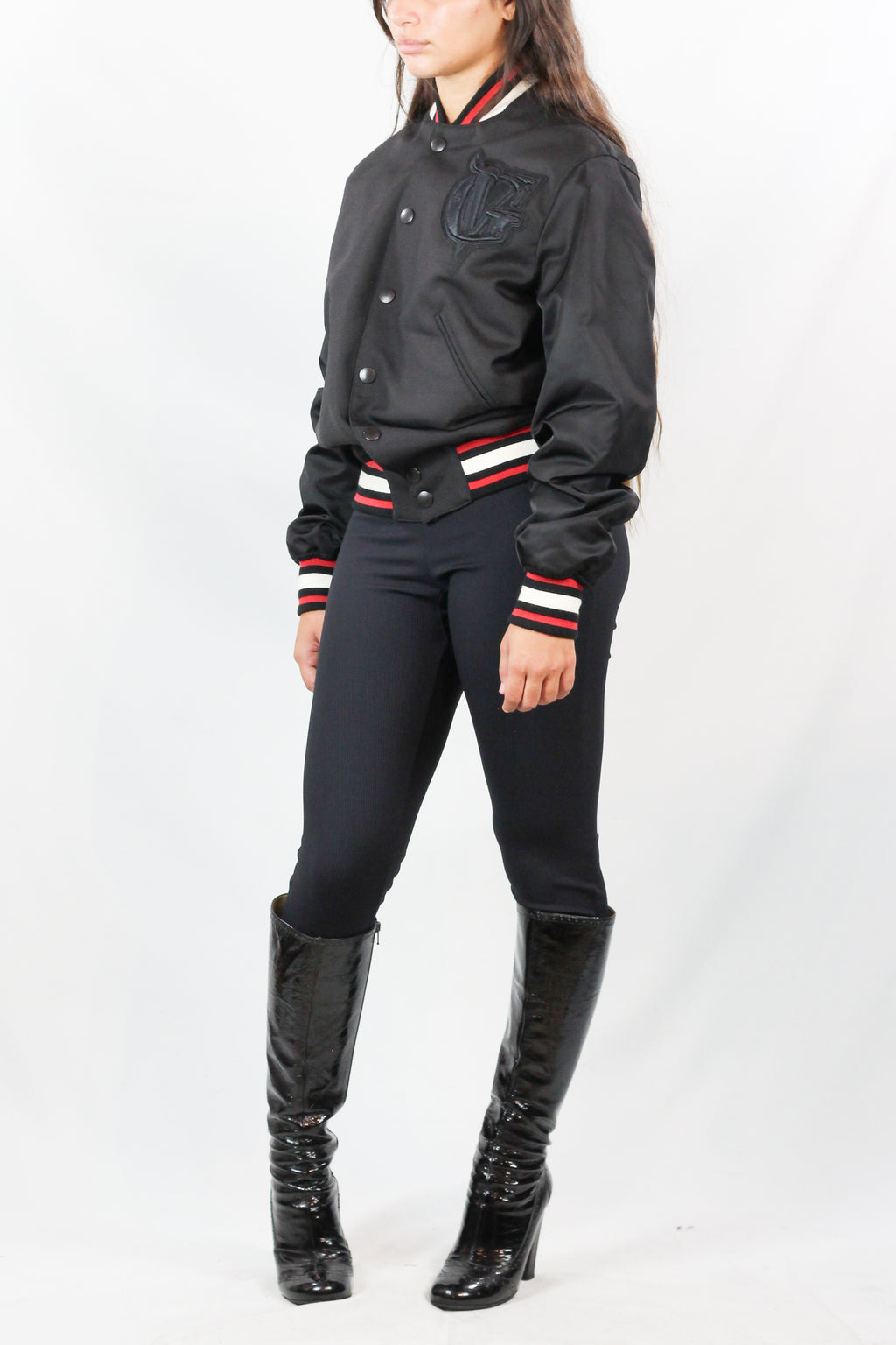 Wool Varsity Bomber Jacket