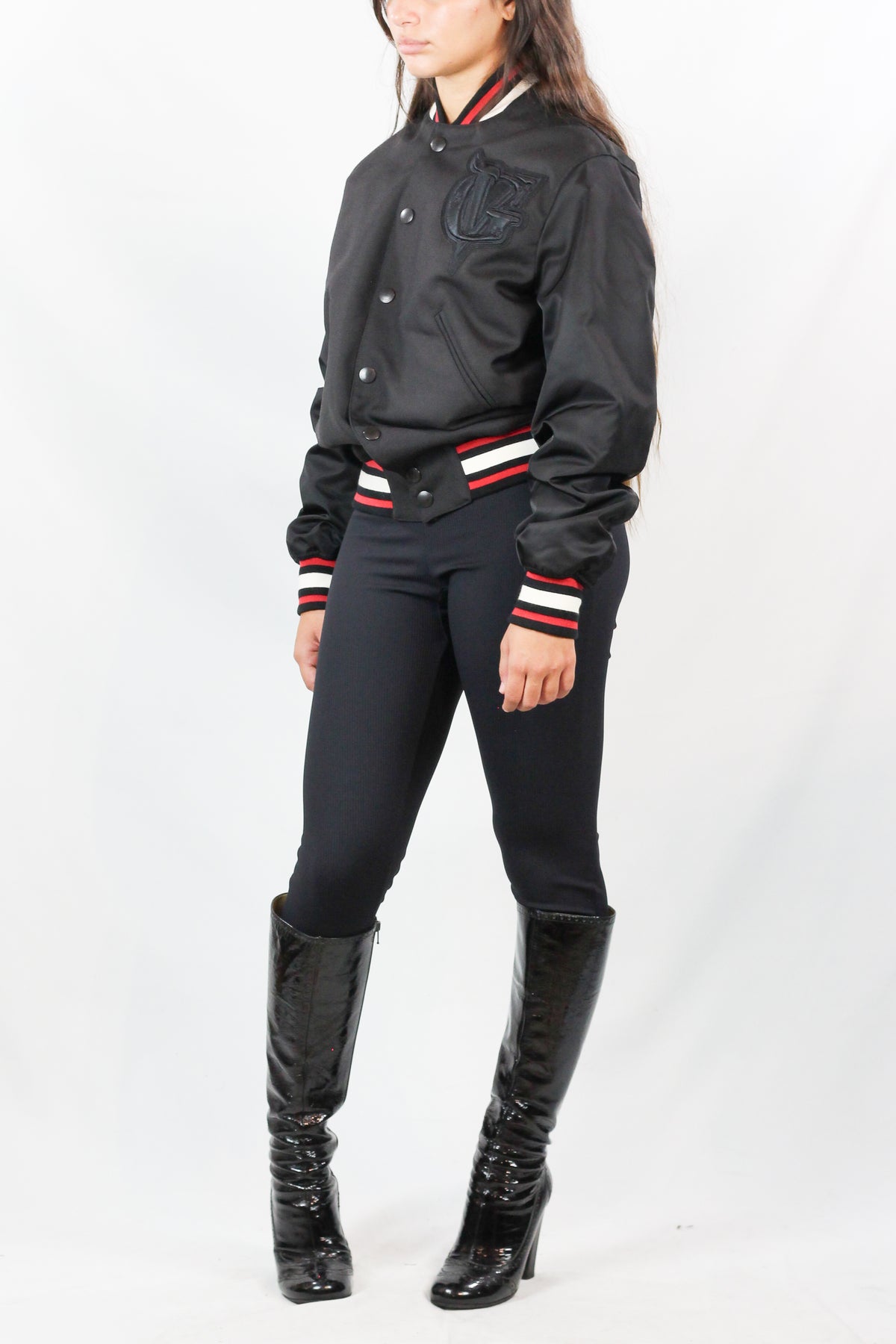 Wool Varsity Bomber Jacket